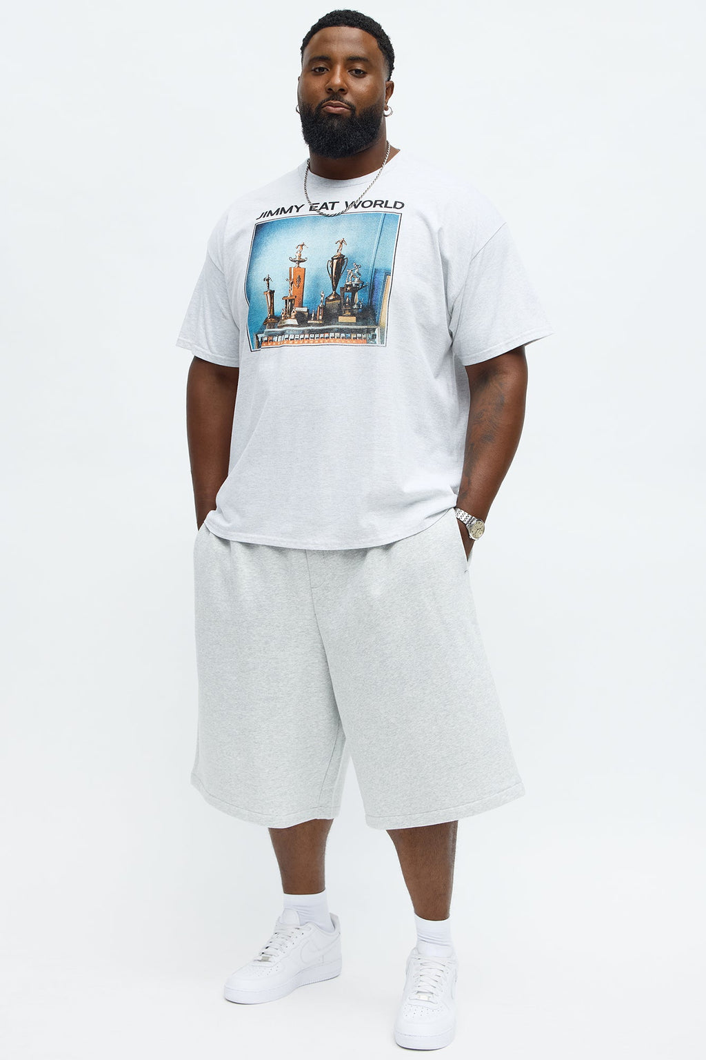 Jimmy Eat World Short Sleeve Tee - Grey