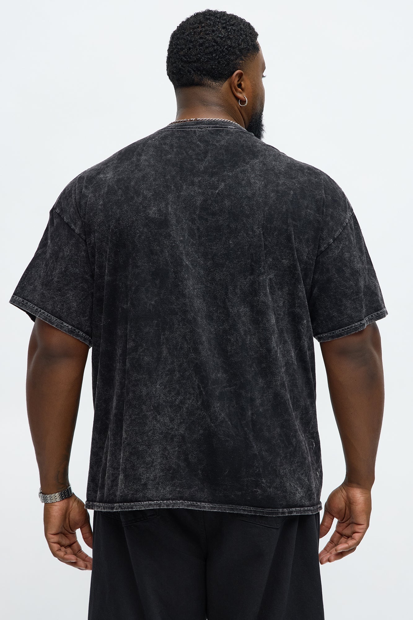 DARE USA Flag Short Sleeve Tee - Black Wash
