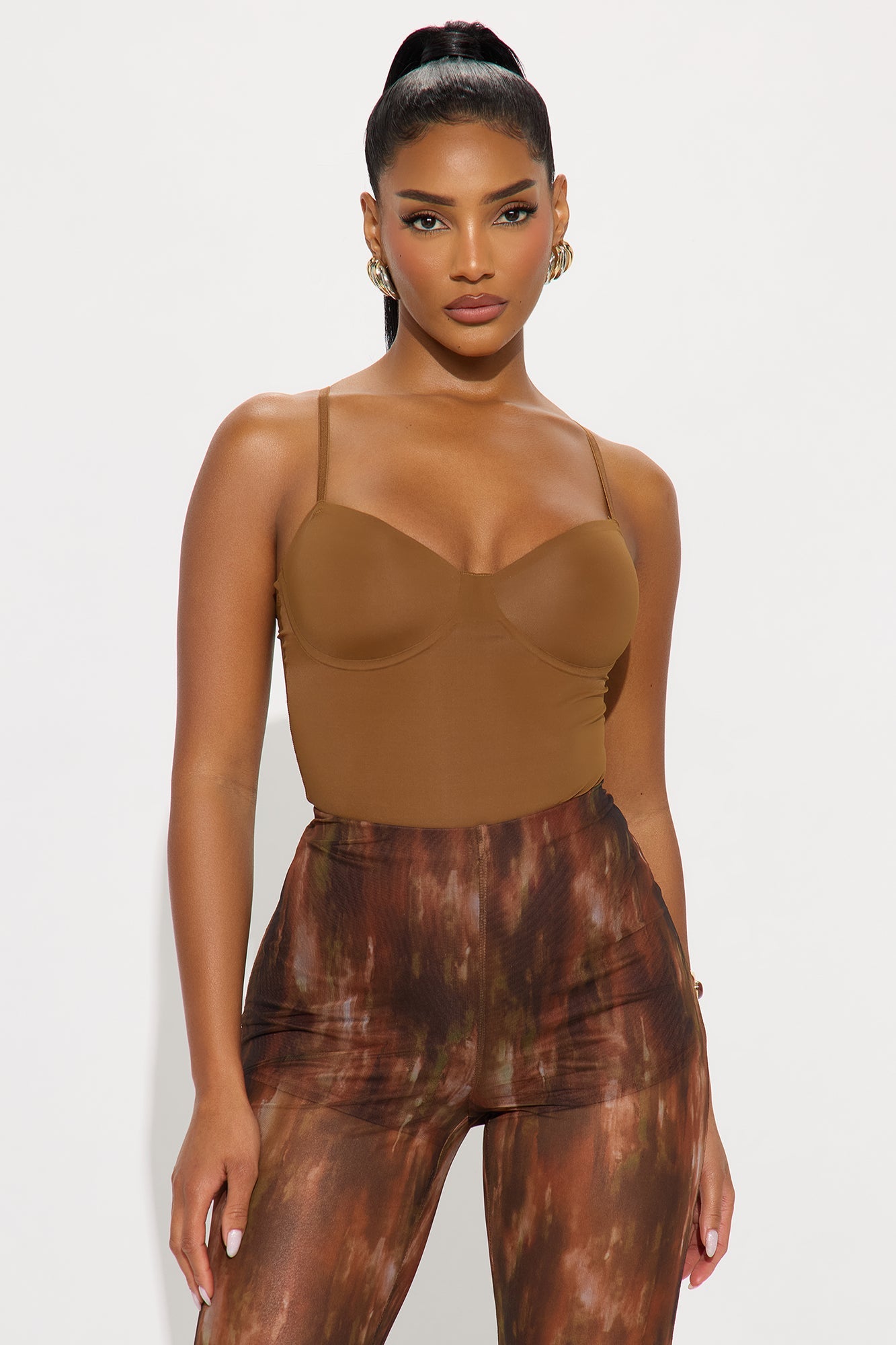 All Day Seamless Bodysuit - Chocolate