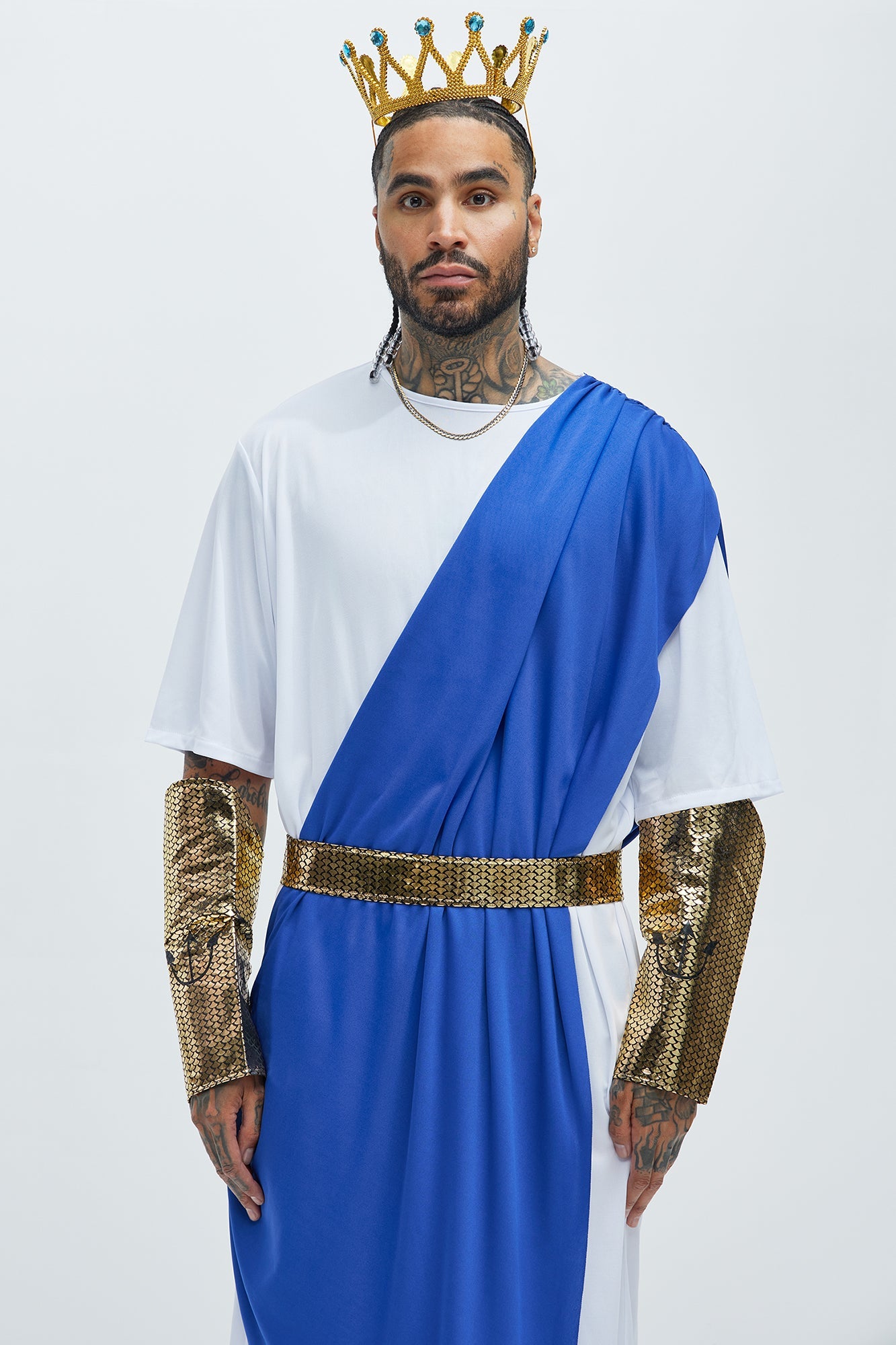 King Neptune Costume - Multi Color