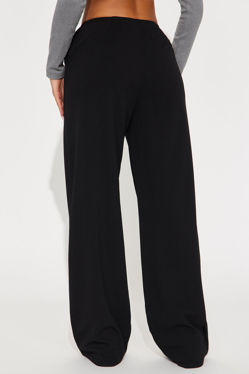On A Conference Call Wide Leg Trouser Pant 31 - Black 
