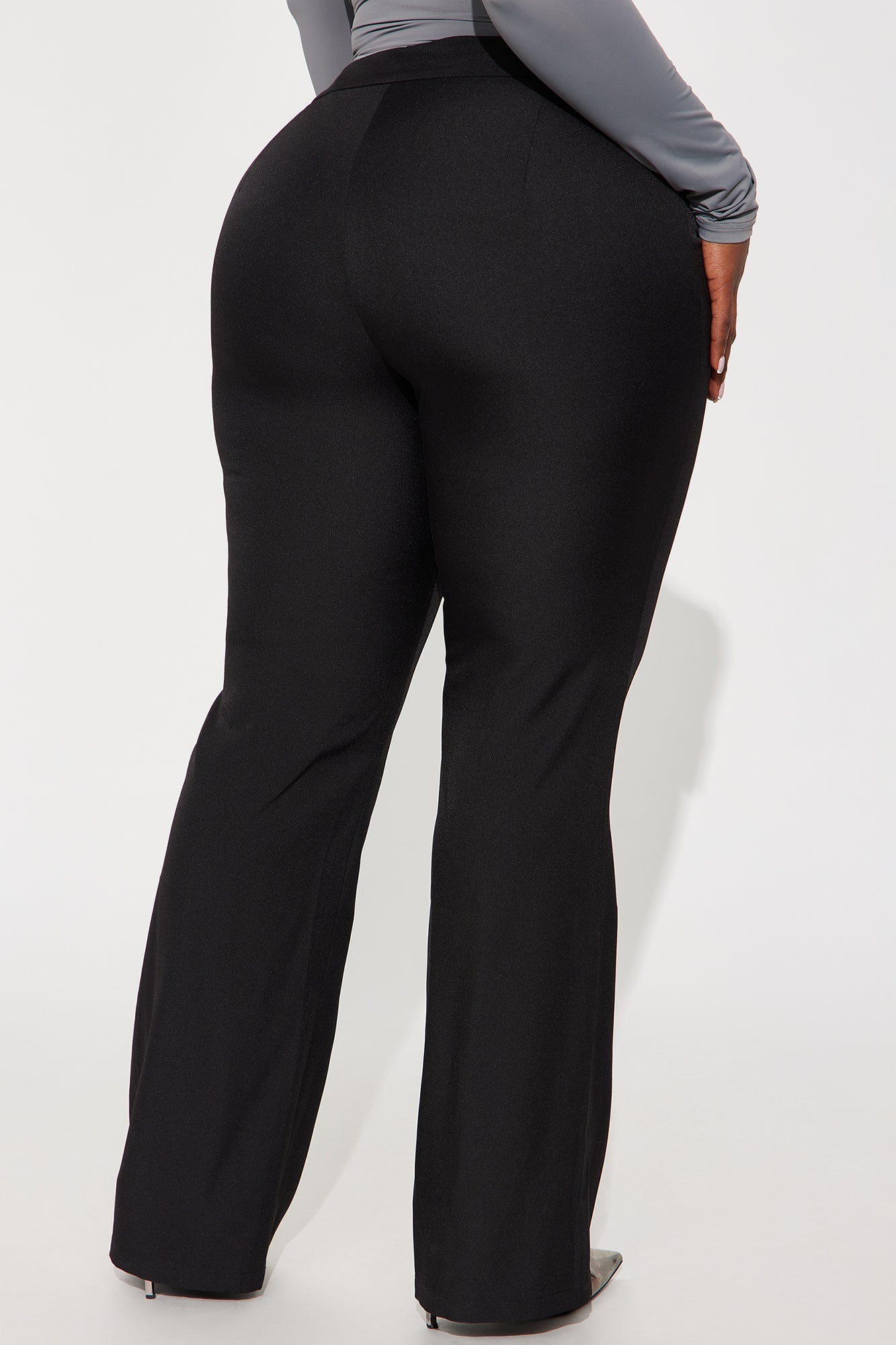 Giana Belted Trouser Pant 33″ - Black