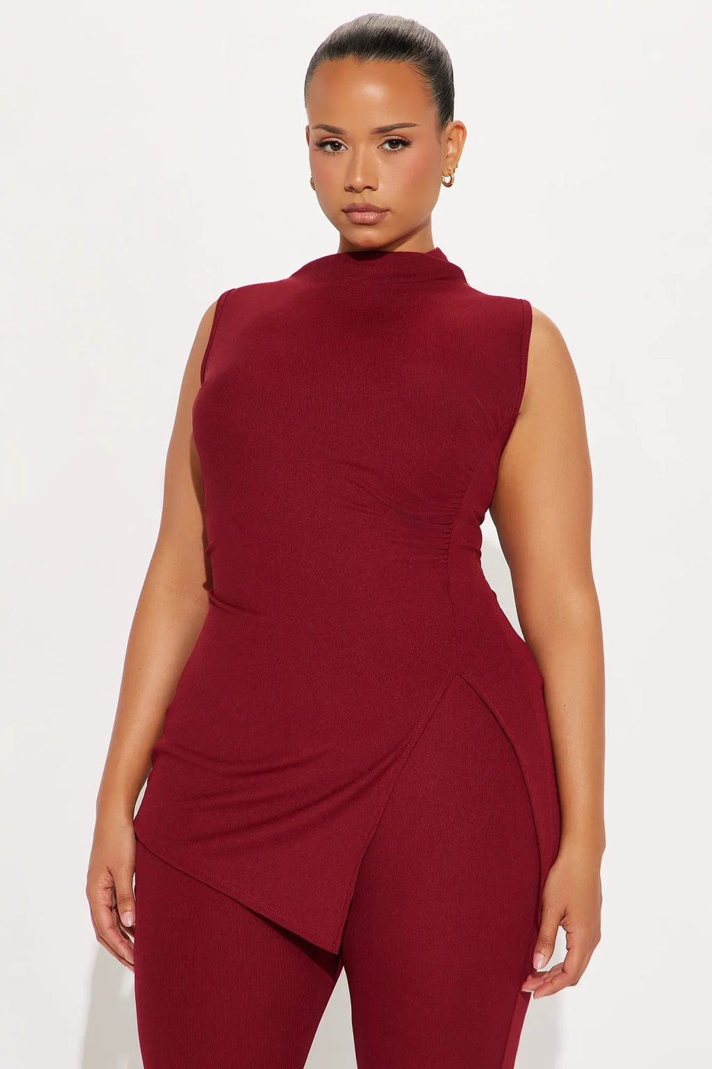 Lilly Pant Set - Burgundy 