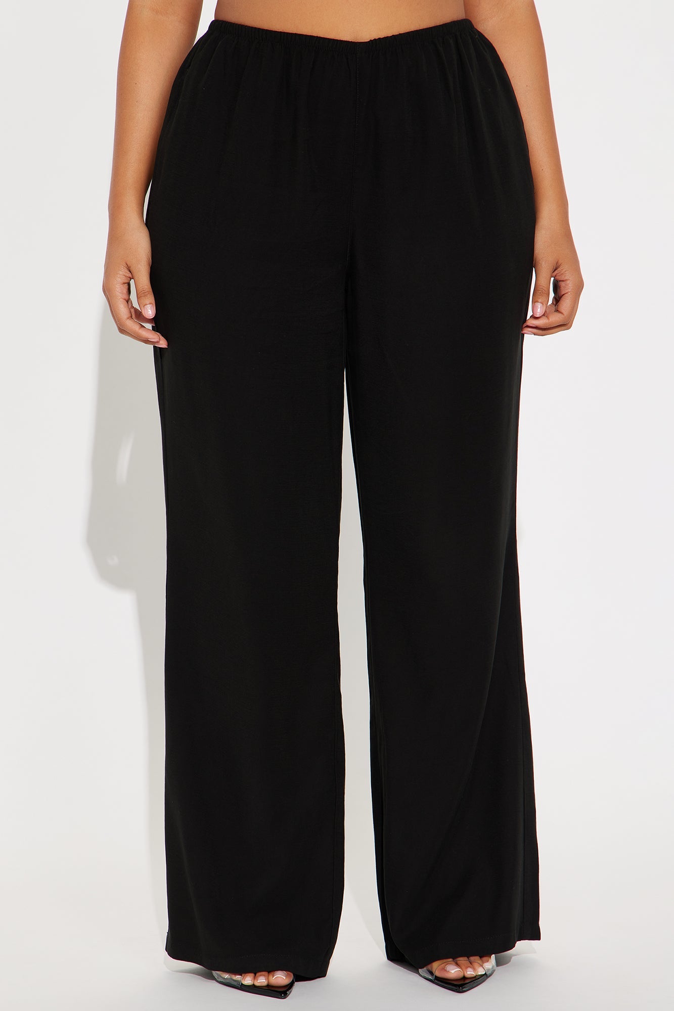 Lolita Wide Leg Lyocell Pant - Black
