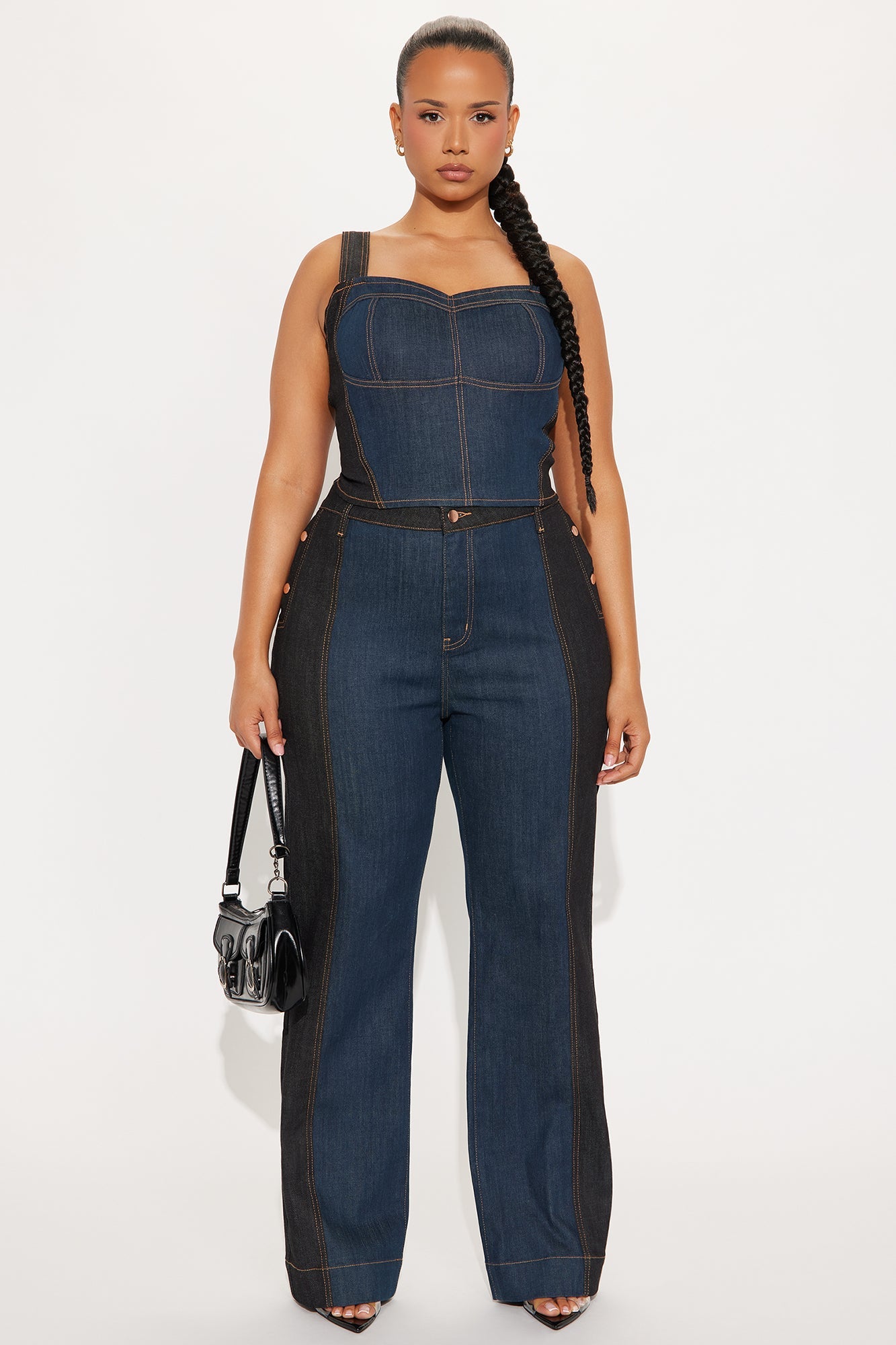 Busy Body Stretch Tailored Jeans - Dark Wash