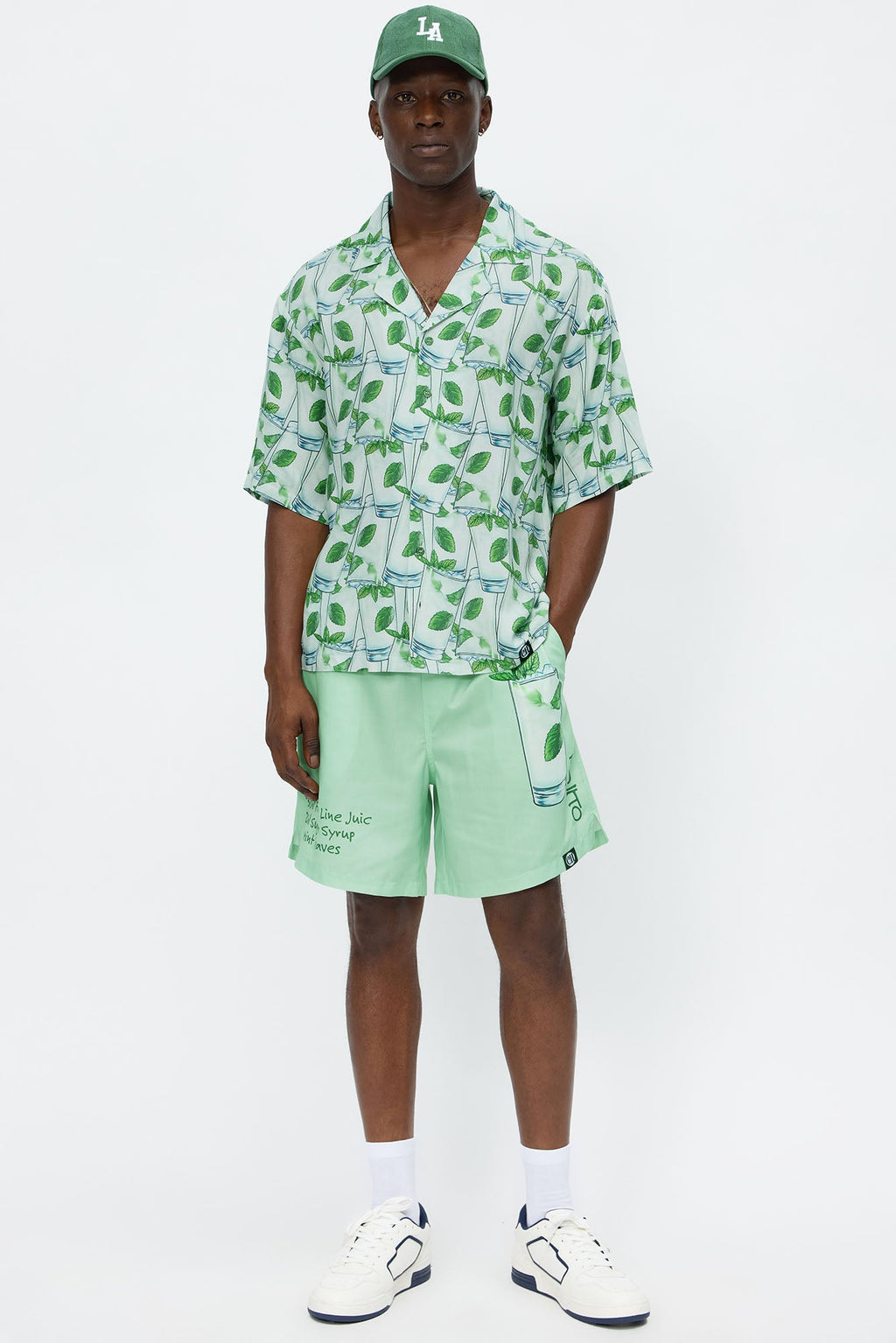 Relaxed Mojito Shorts - Green/combo