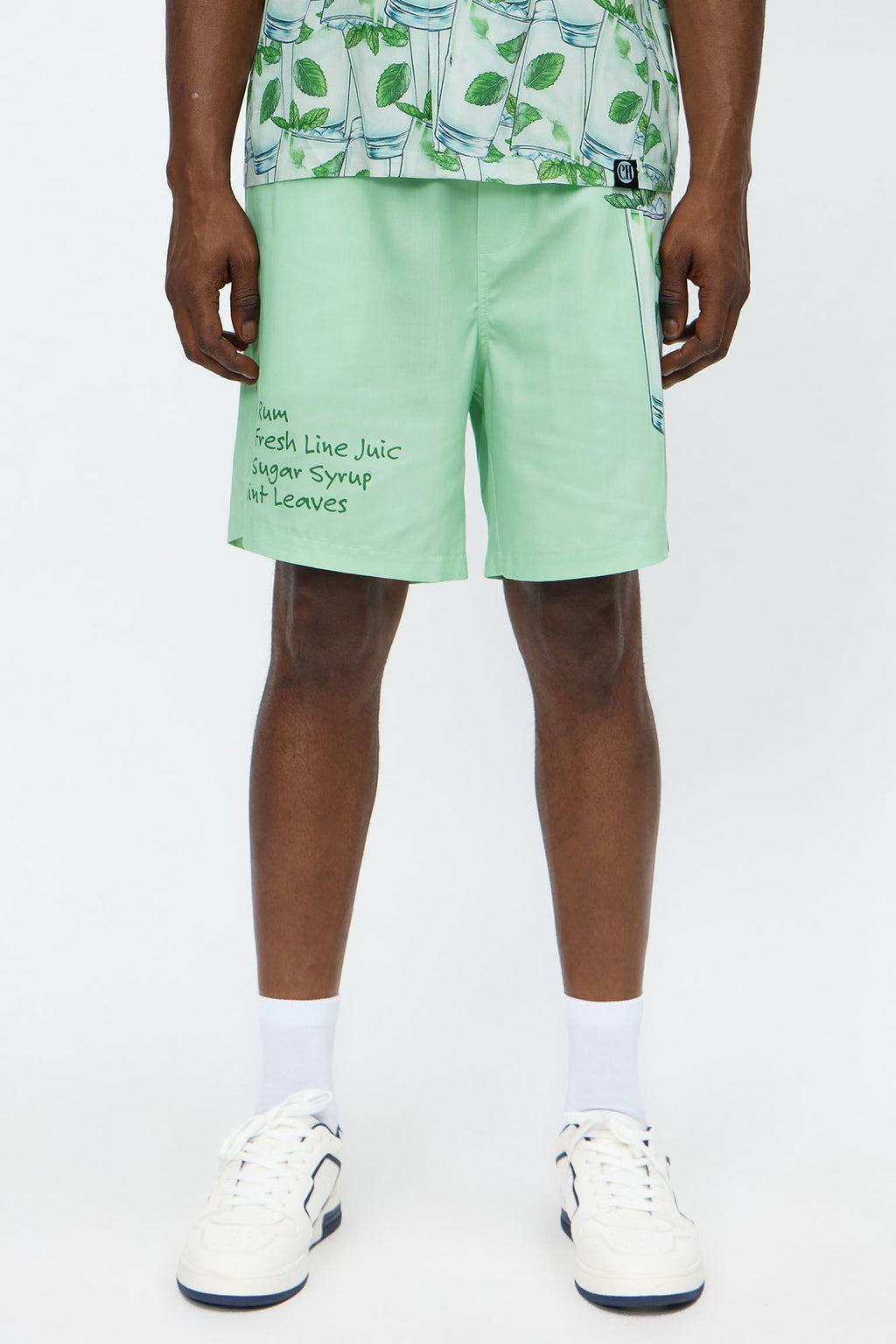 Relaxed Mojito Shorts - Green/combo