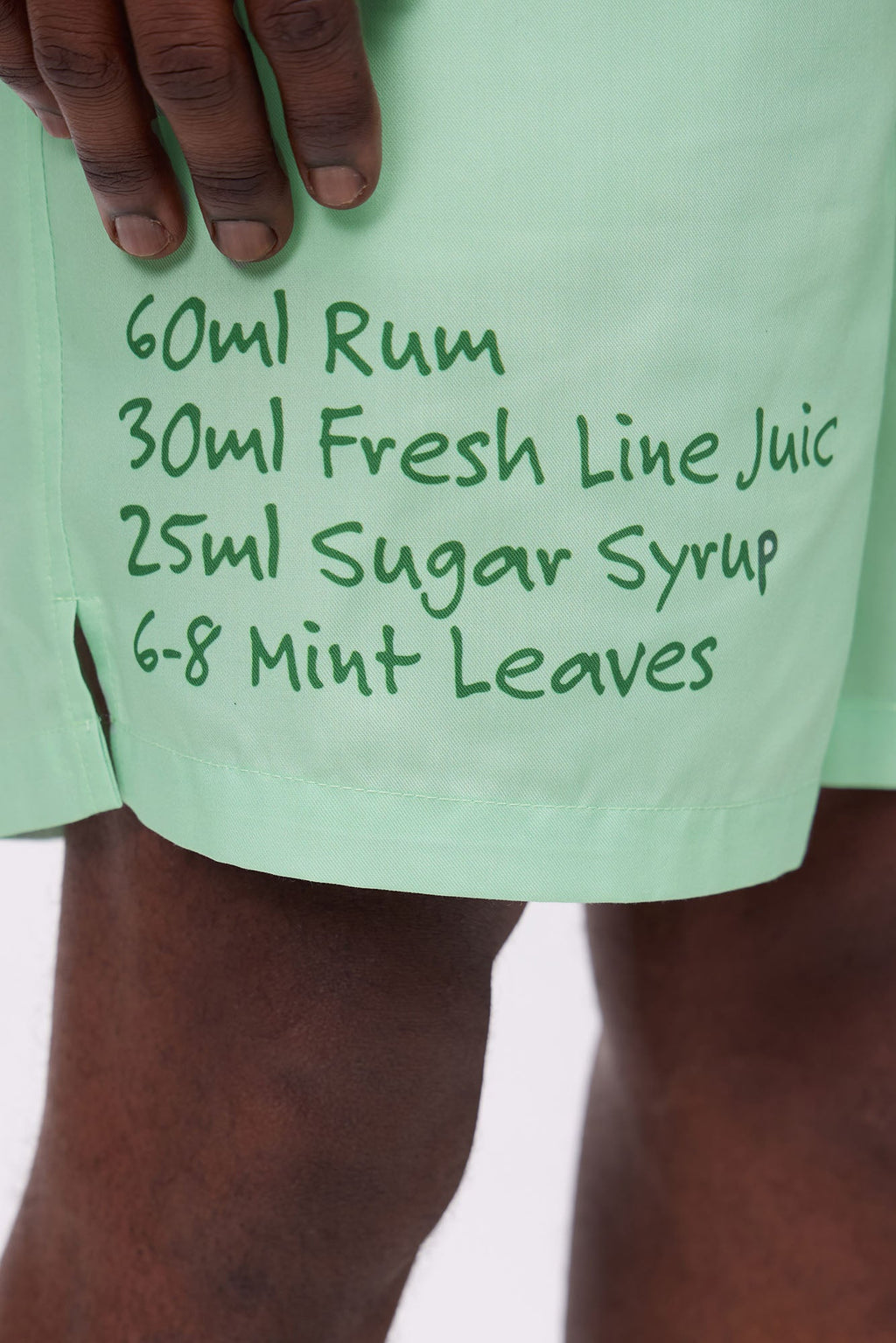 Relaxed Mojito Shorts - Green/combo