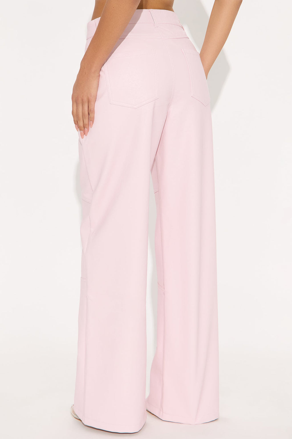 Hot N' Spicy Faux Leather Pant - Pink 