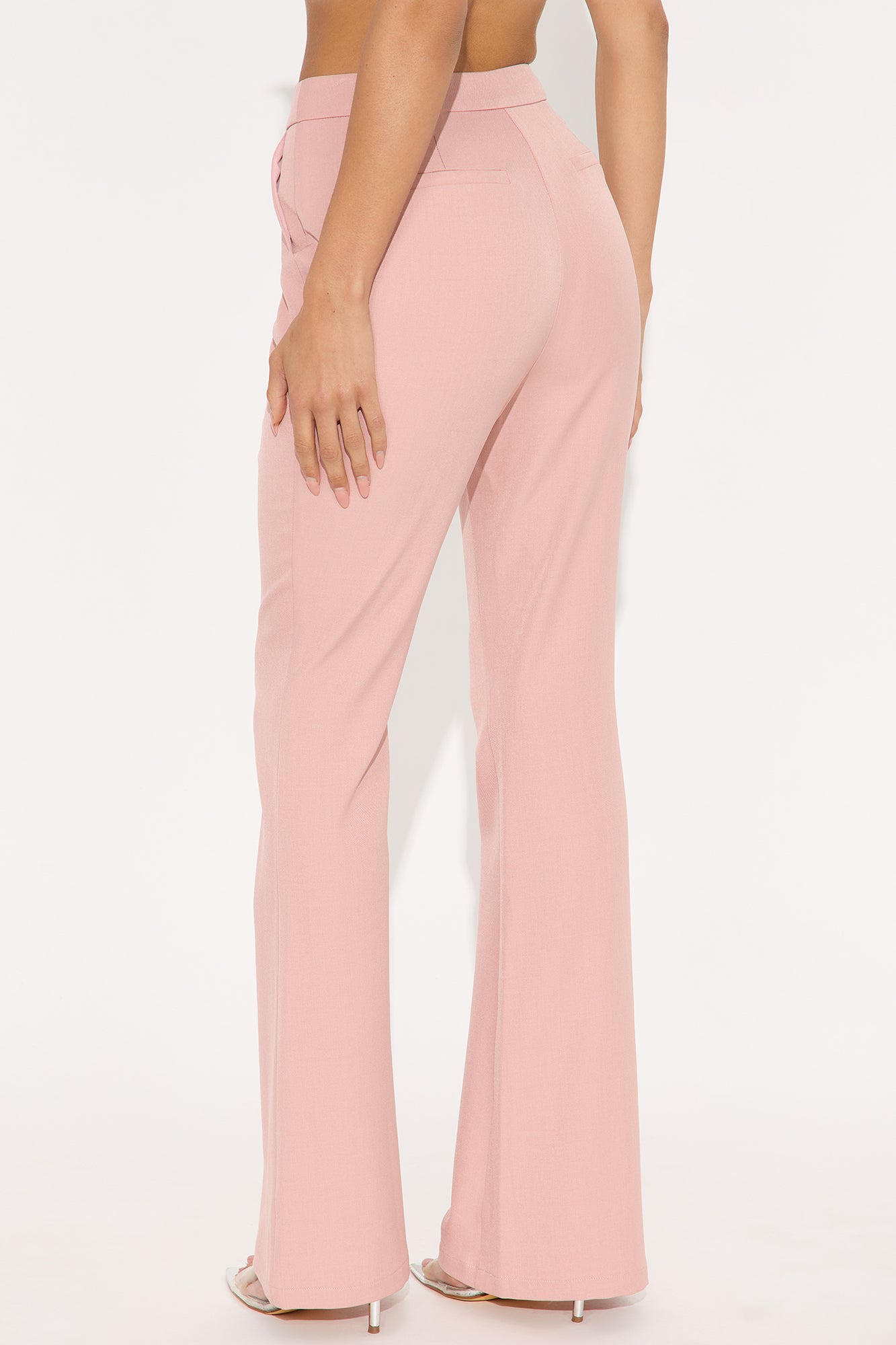 Octavia Flare Trouser Pant 33″ - Pink