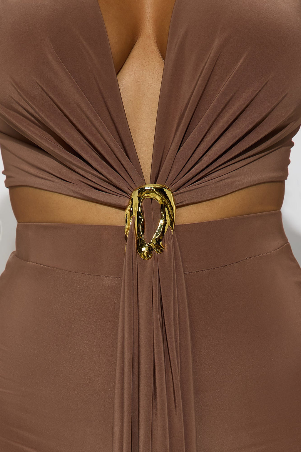 Goddess Hour Pant Set - Mocha 