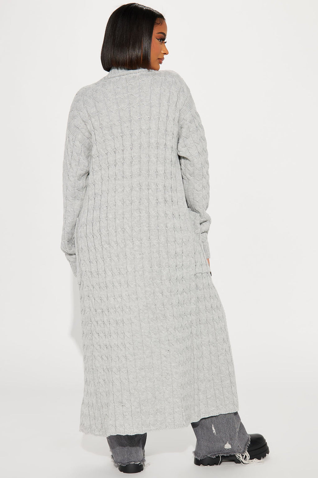 Every Day Strut Cardigan Sweater - Grey