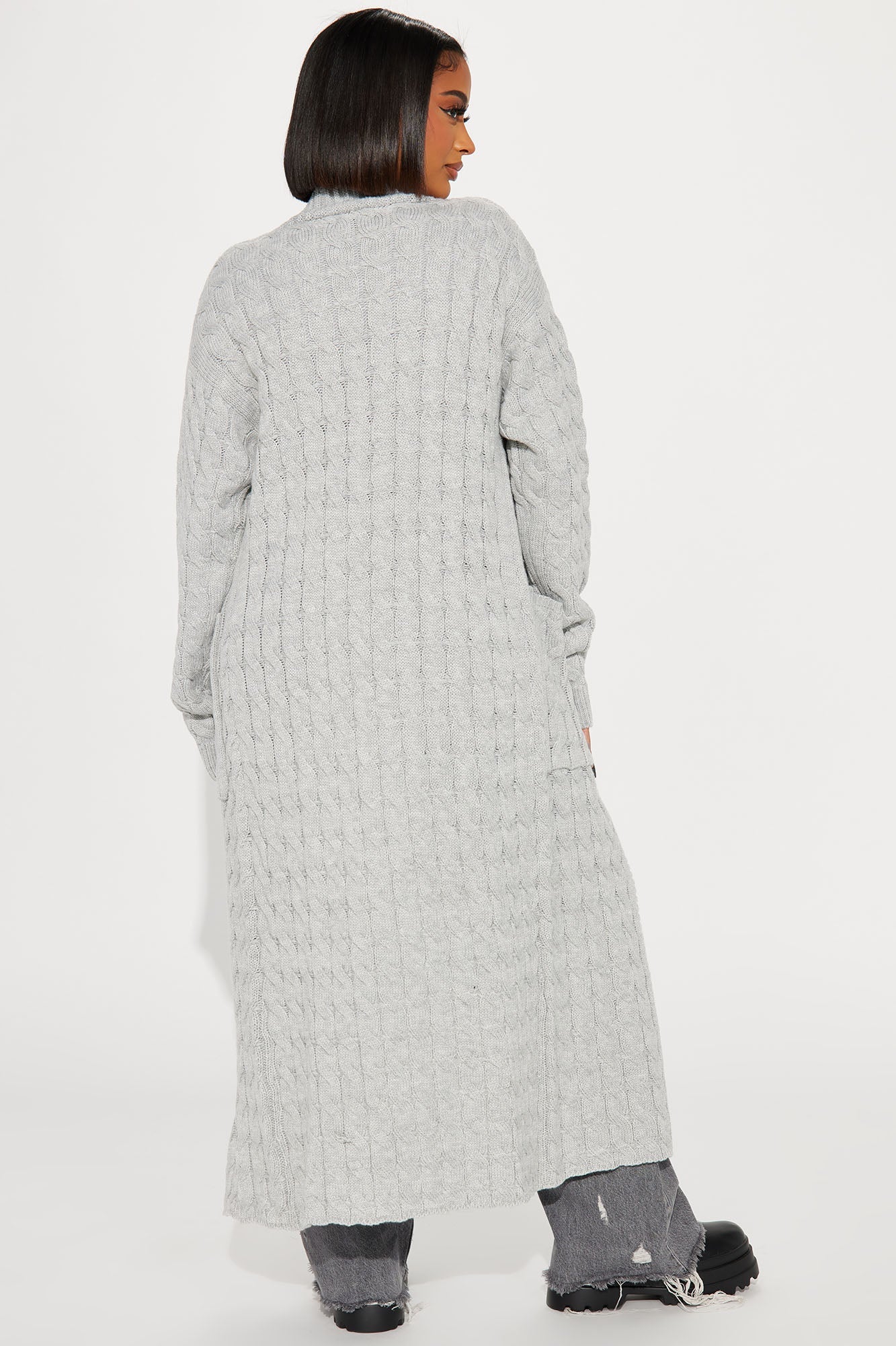 Every Day Strut Cardigan Sweater - Grey