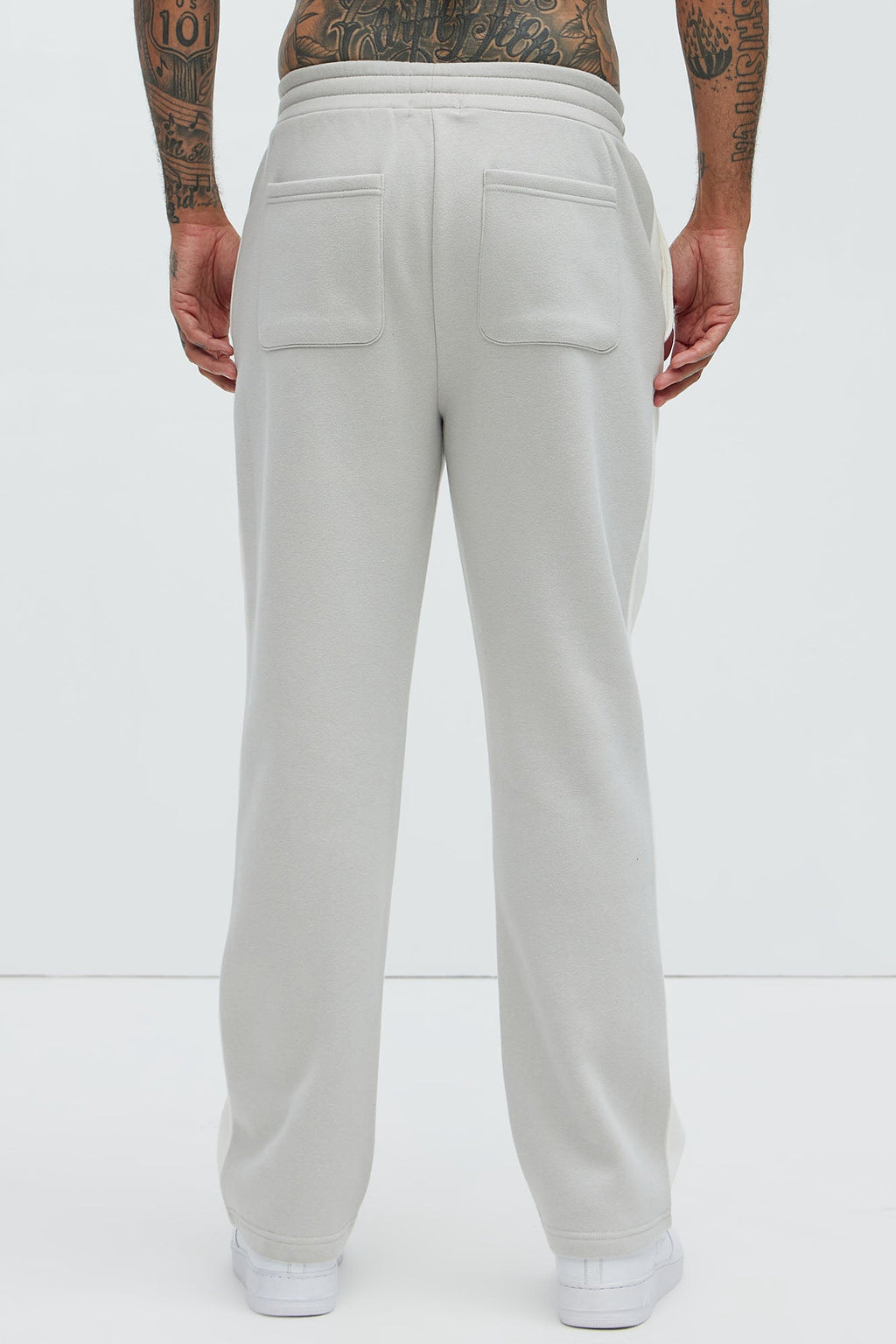 Desmond Straight Sweatpants - Grey/combo