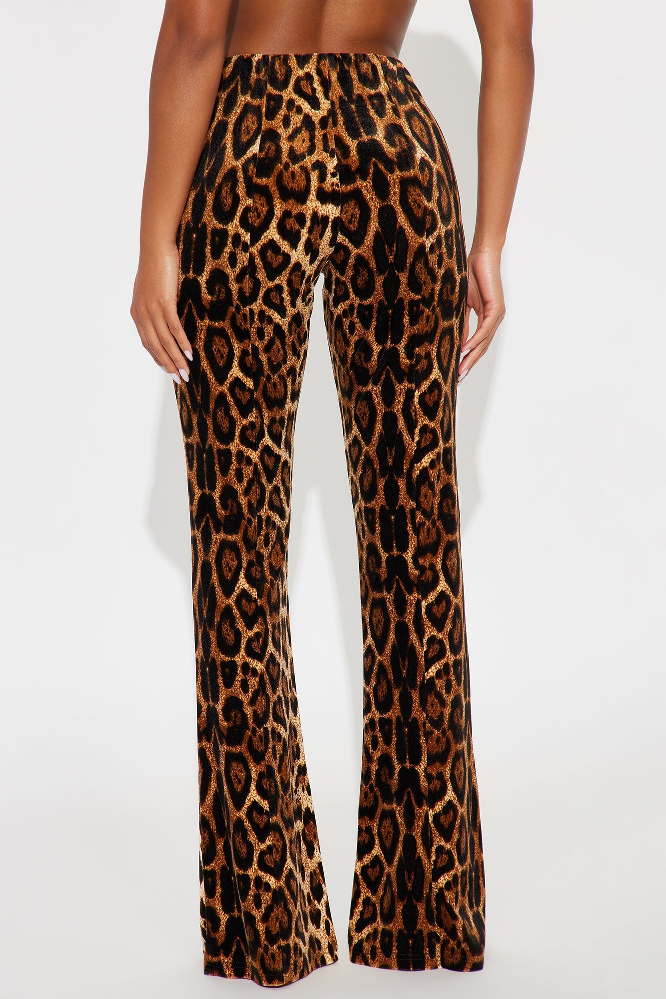 Feeling Fierce Velvet Leopard Pant - Leopard