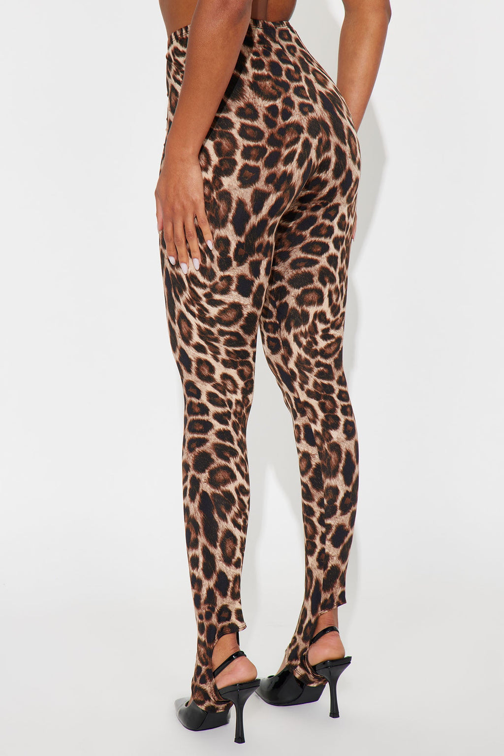 Wild One High Rise Leopard Footed Legging - Leopard