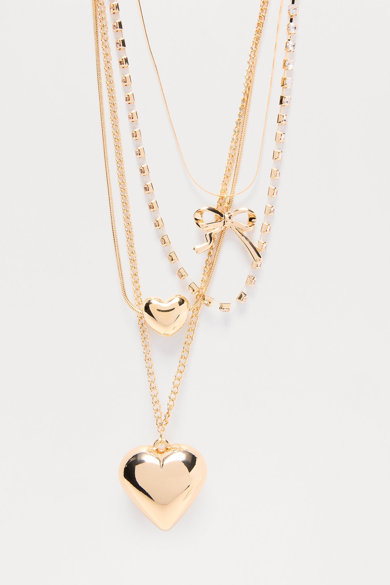 All The Feels Layered Necklace - Gold