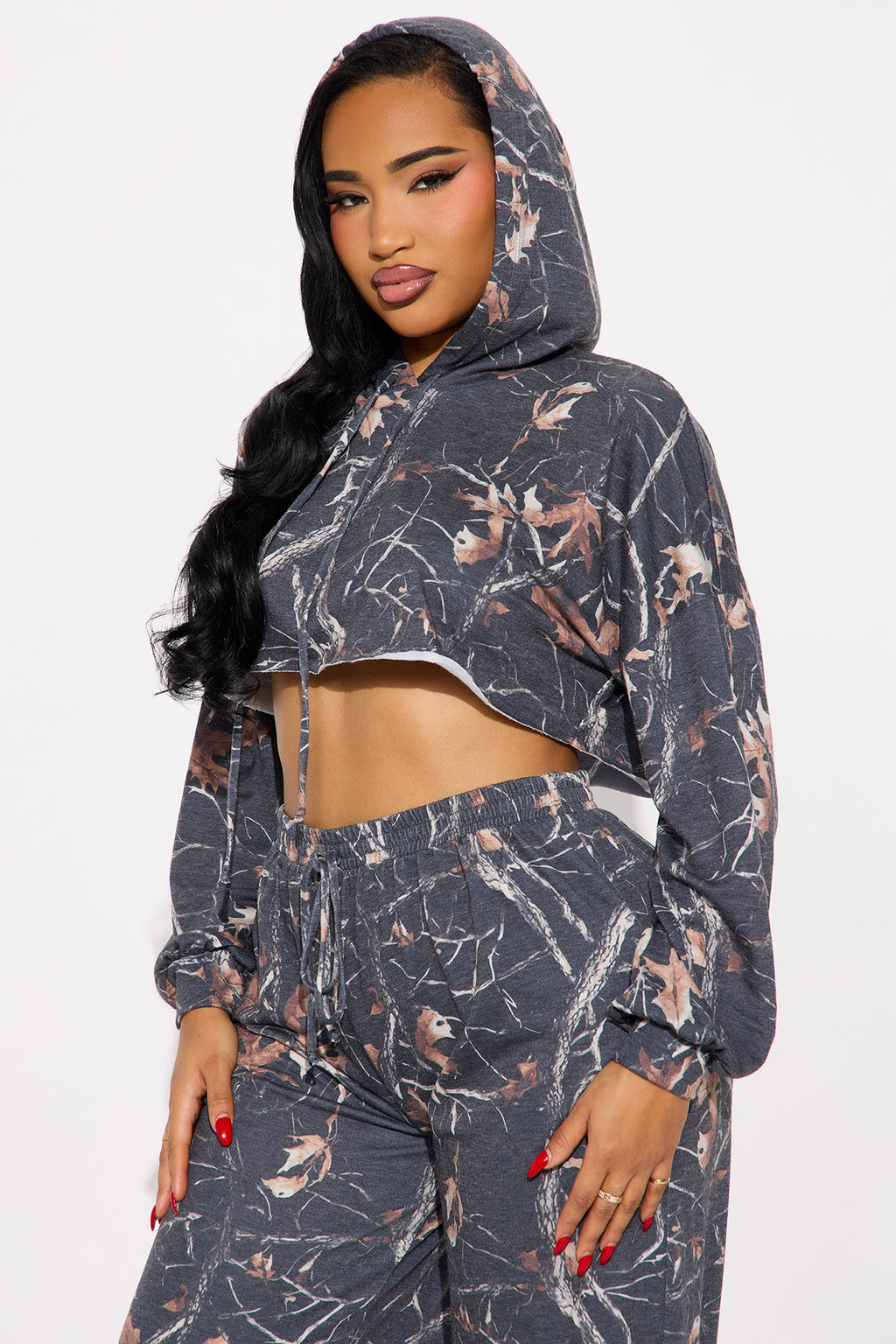 Chicago Camo Pant Set - Olive/combo
