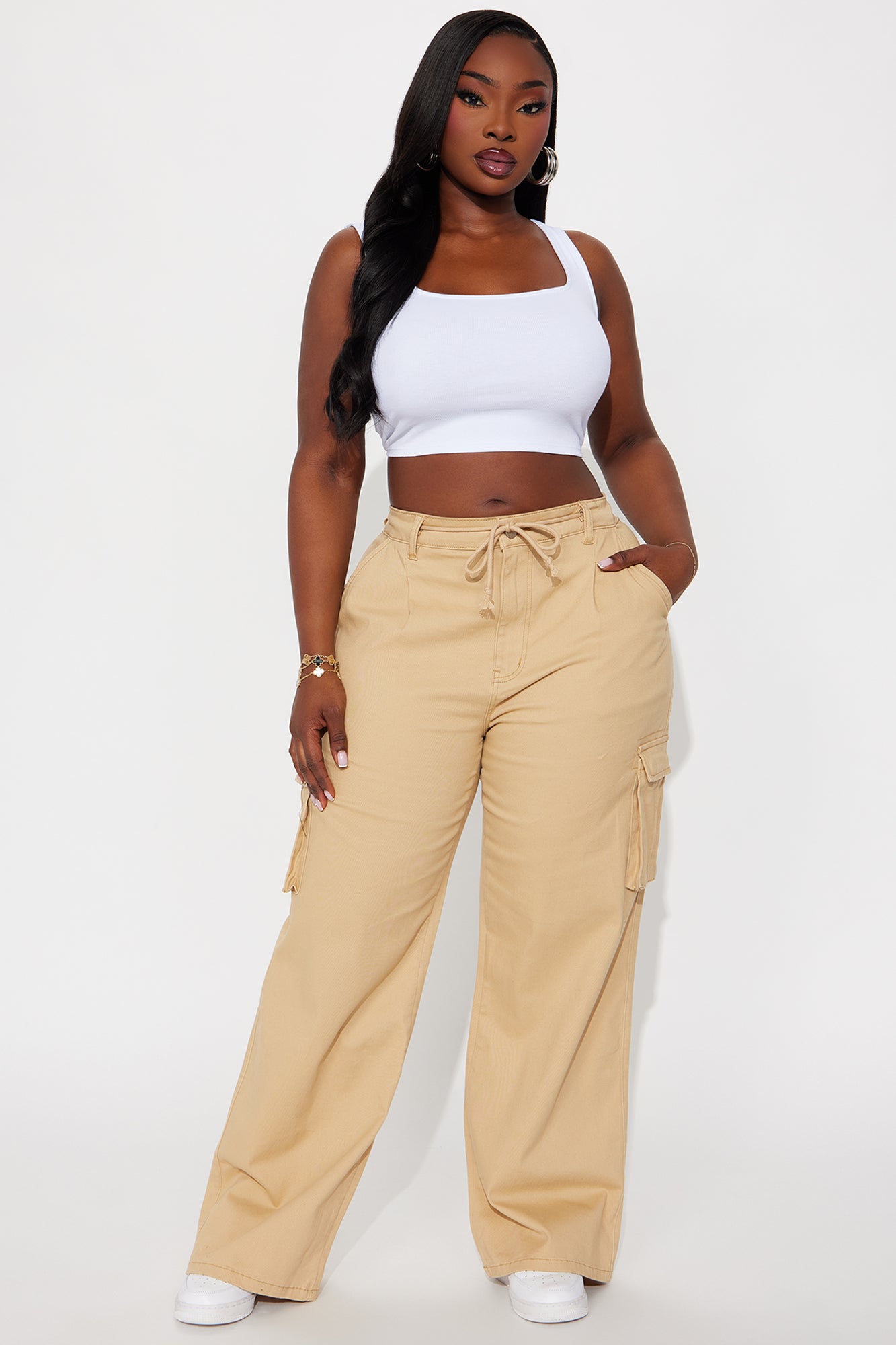Out For The Day Cargo Pant - Khaki