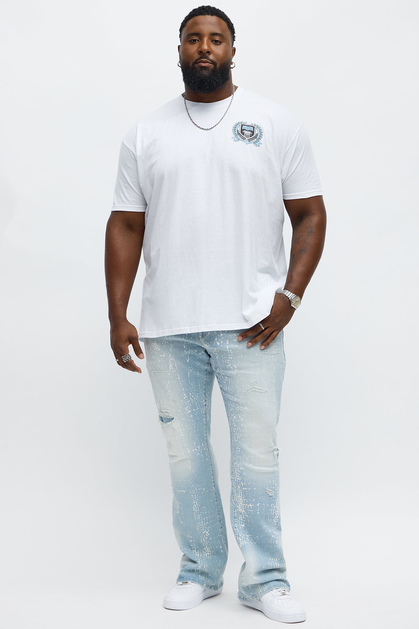 Richton Social Club Short Sleeve Tee - White