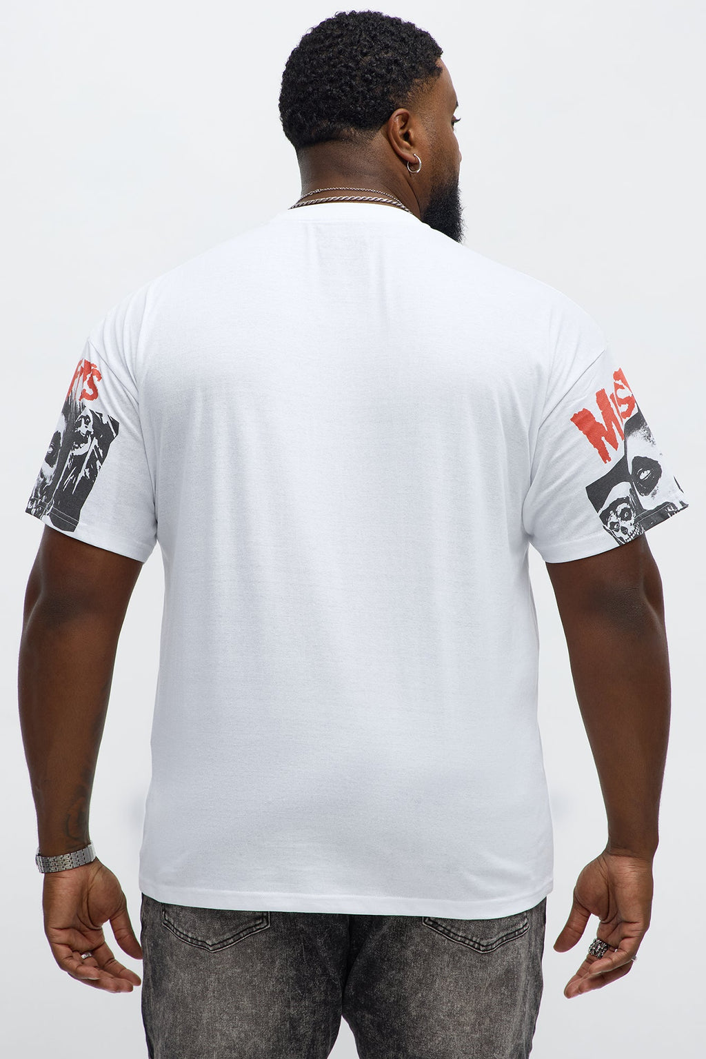 Misfits American Psycho Short Sleeve Tee - White
