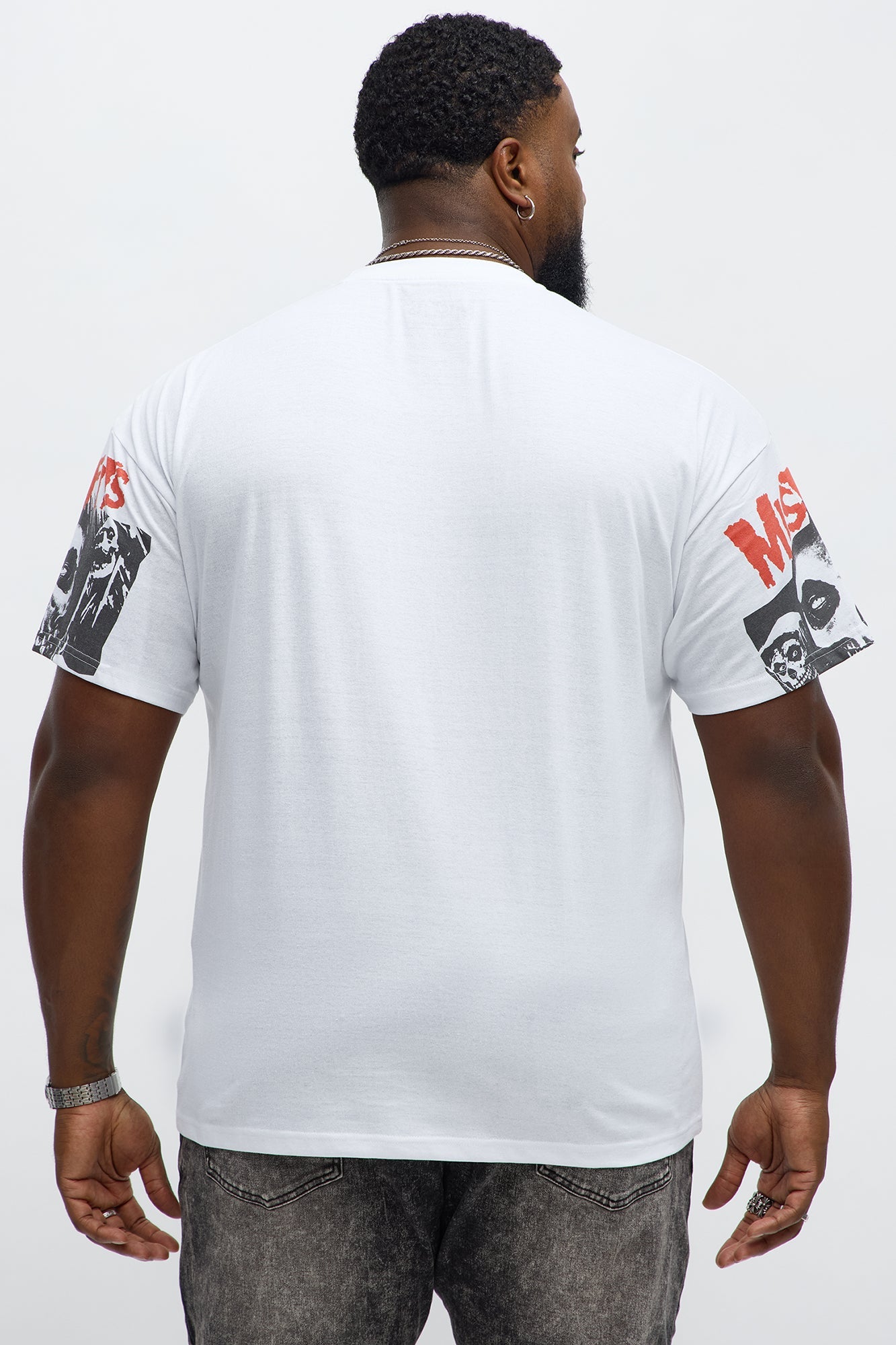 Misfits American Psycho Short Sleeve Tee - White