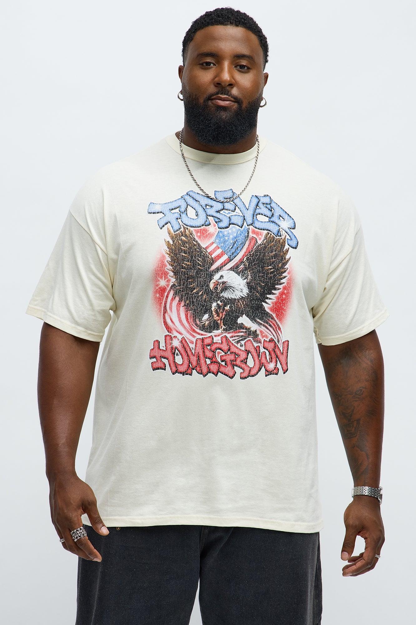 Forever Homegrown Short Sleeve Tee - Natural