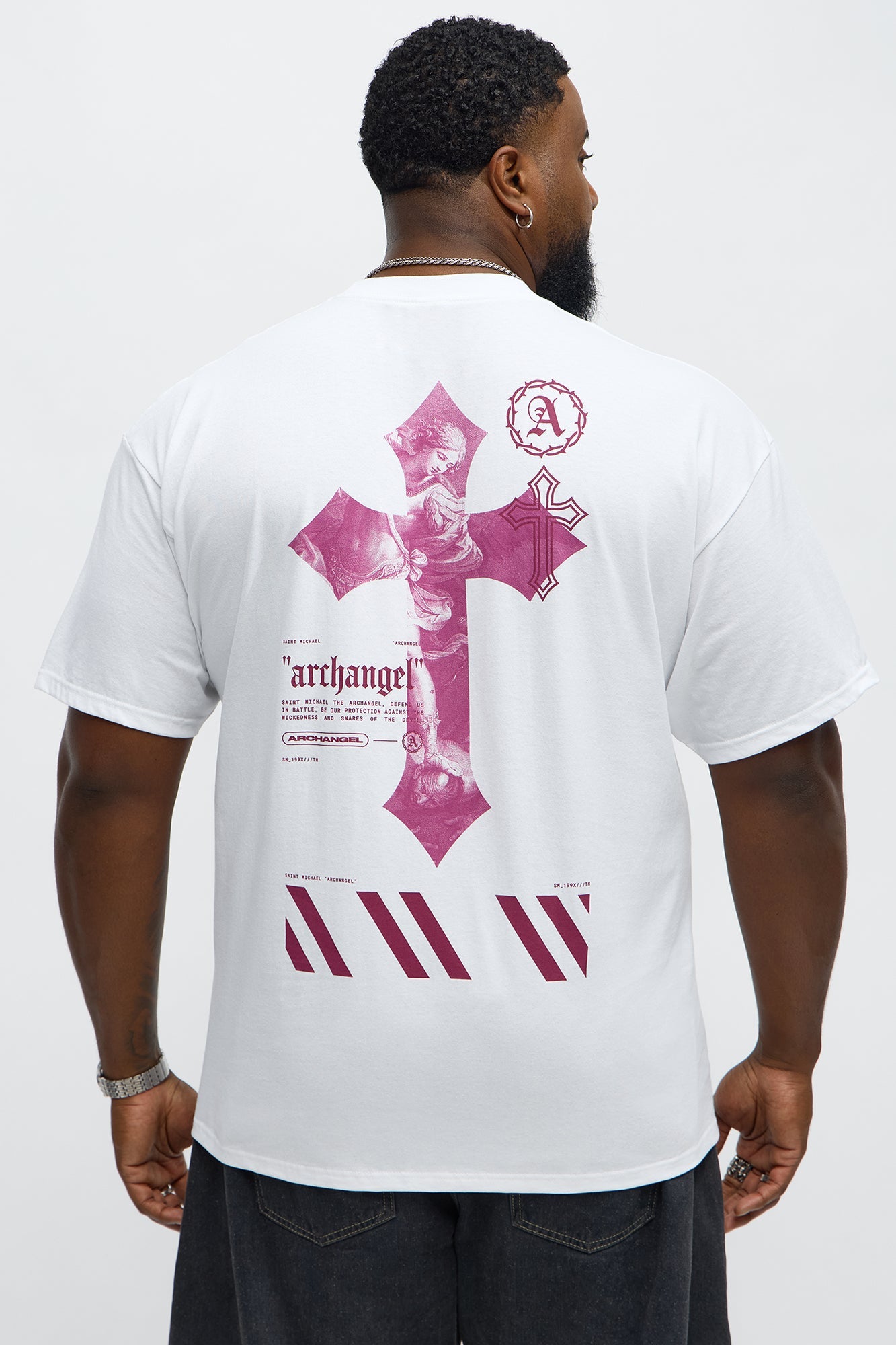 Archangel Protection Short Sleeve Tee - White