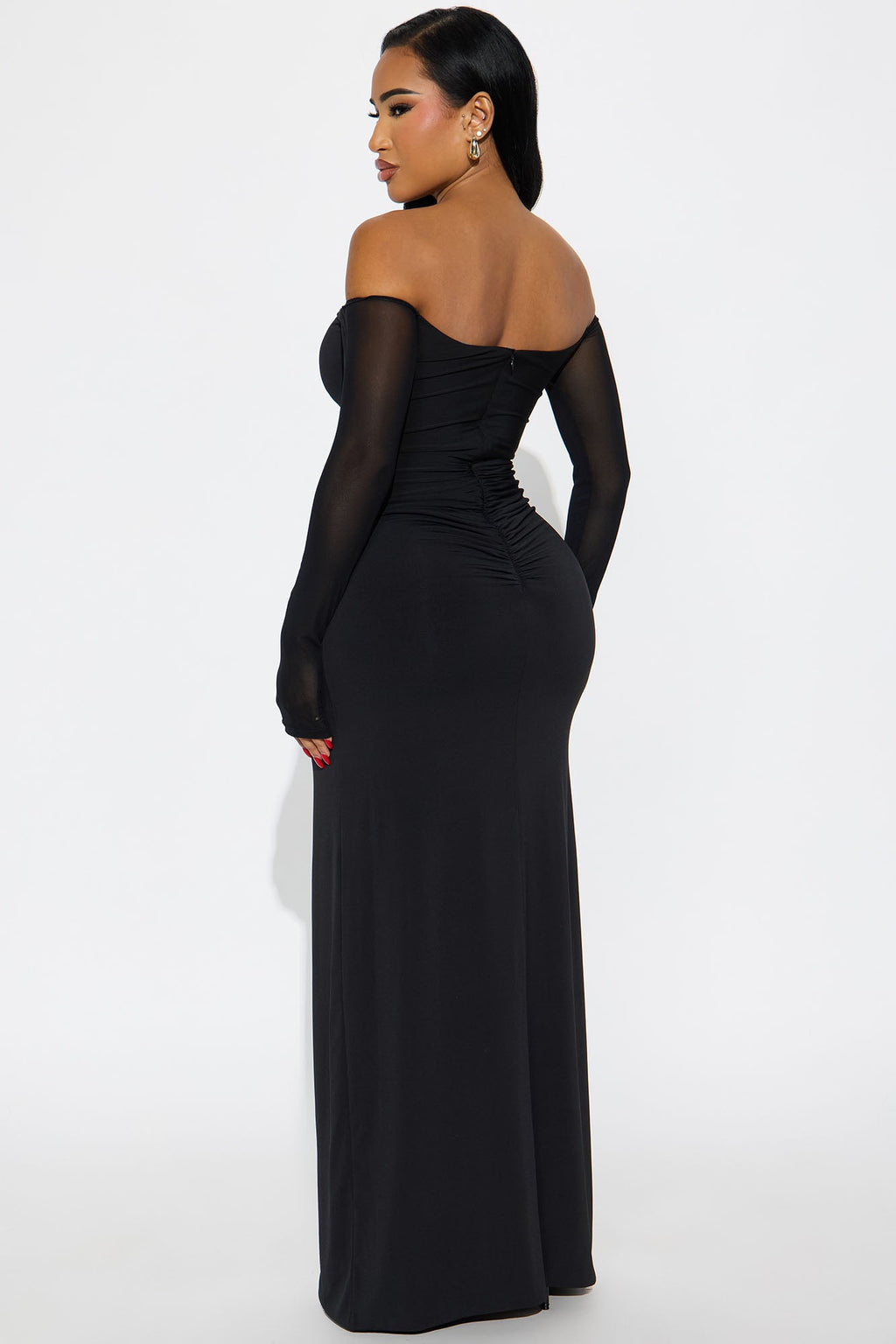 Sweet Like Sugar Maxi Dress - Black