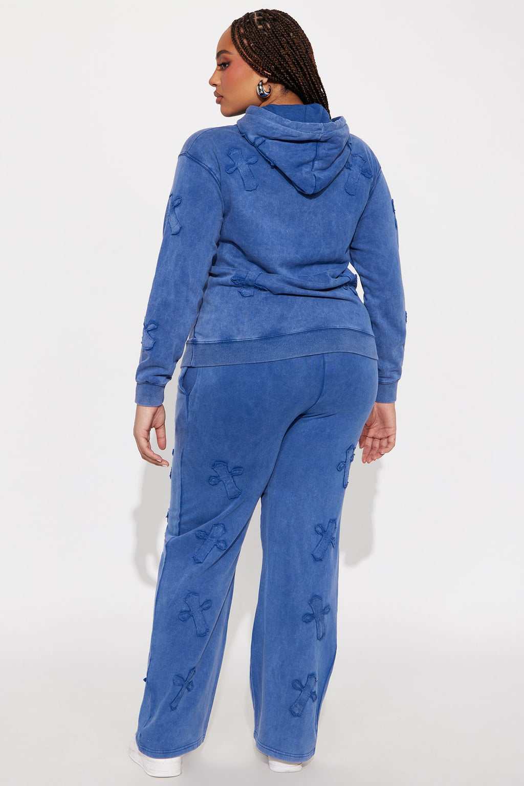 You Crossed My Mind Lounge Pant Set - Blue