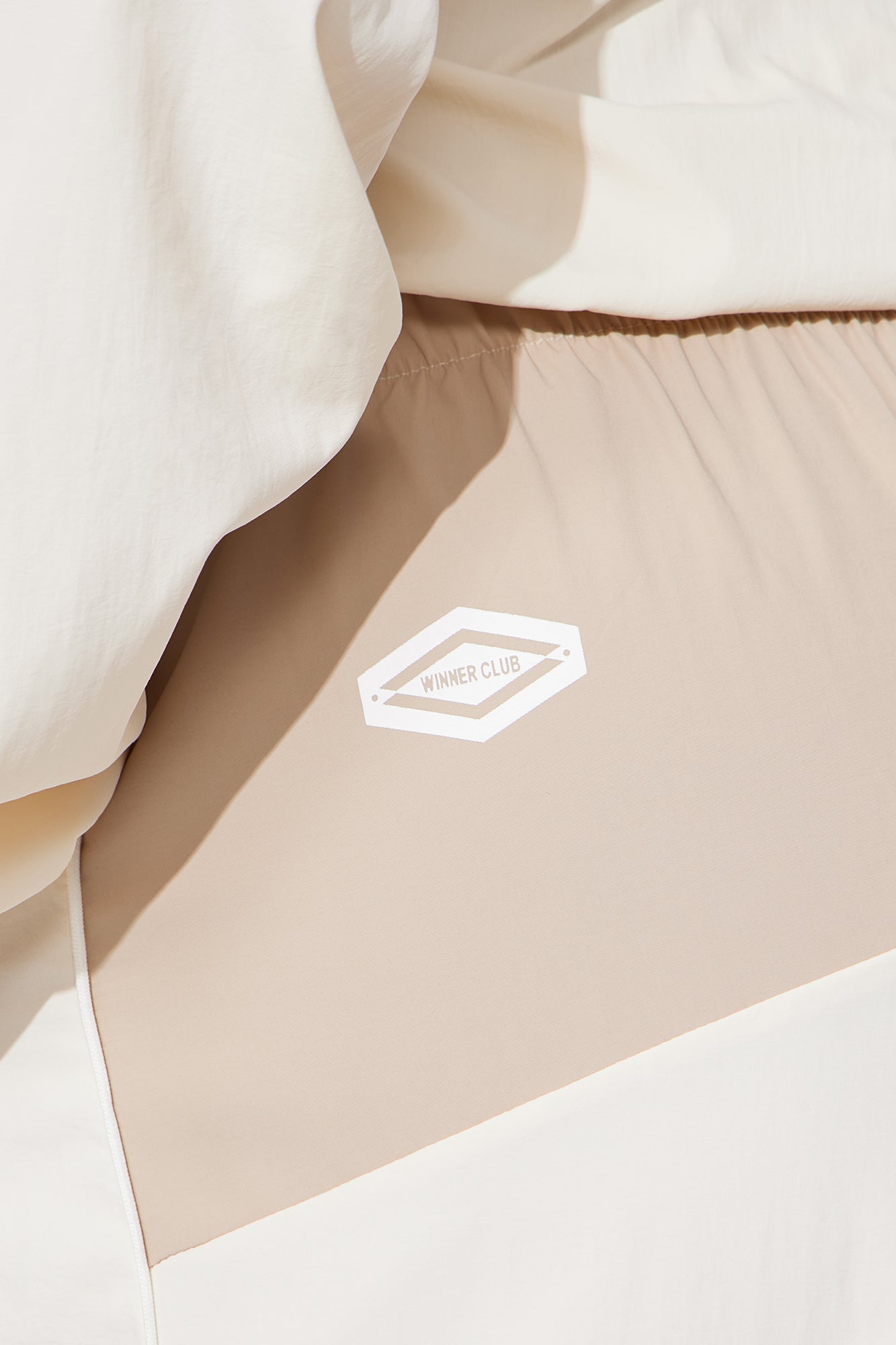 Bella Windbreaker Pant Set - Cream 