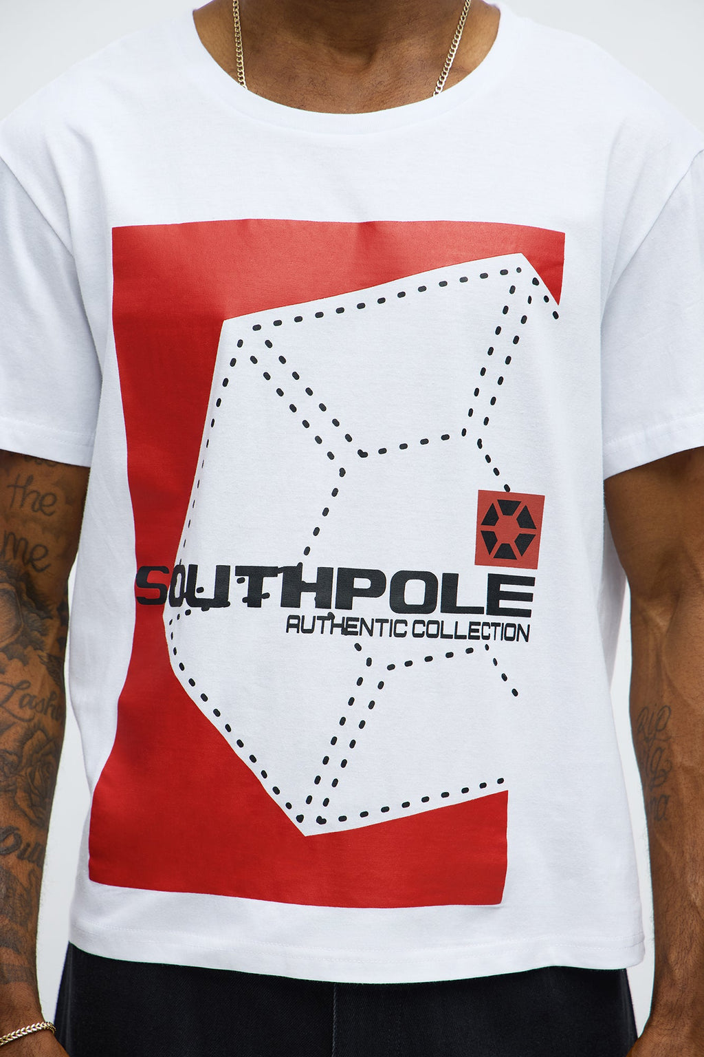 Southpole Icon Short Sleeve Tee - White