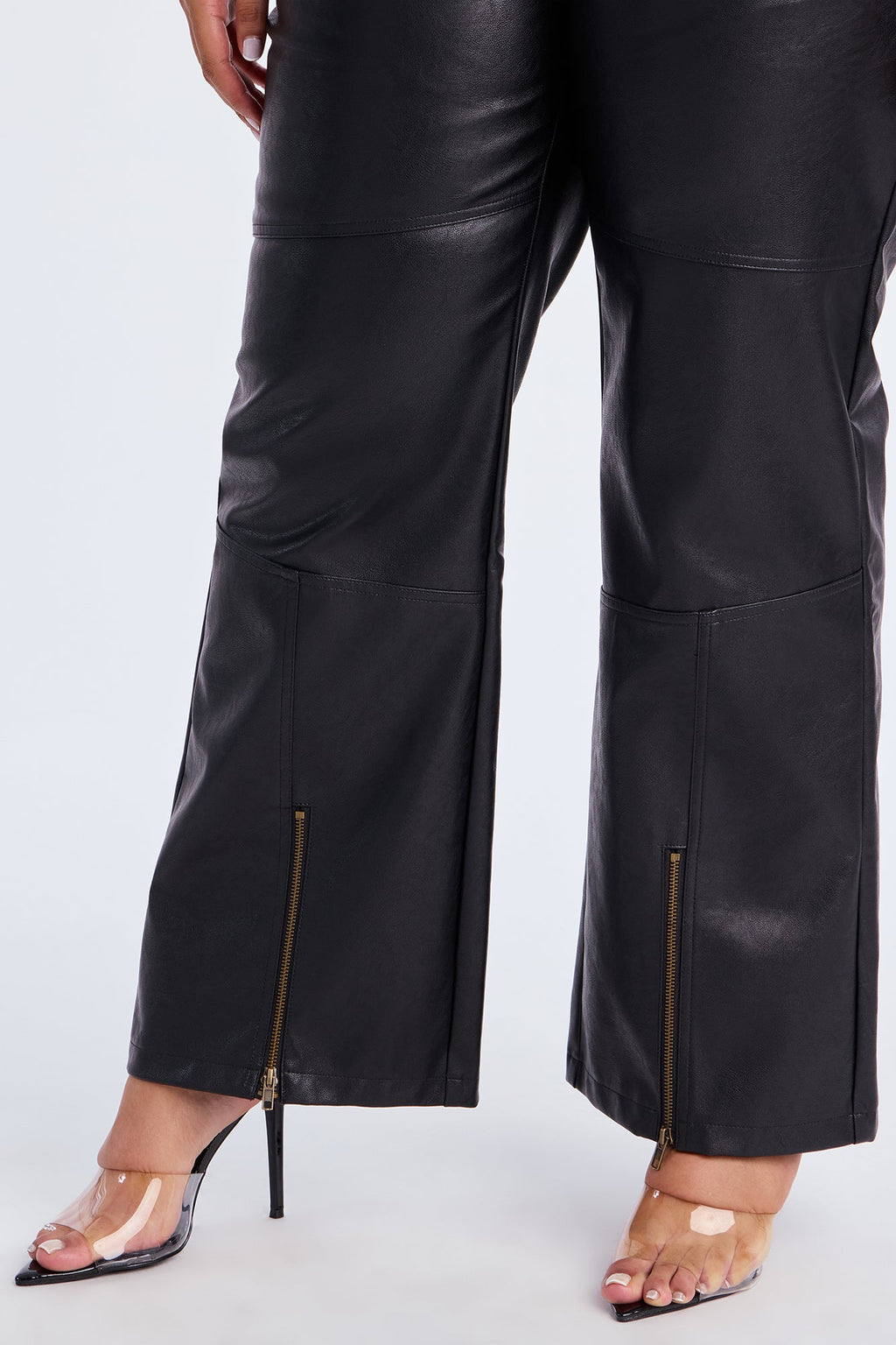 Hot N' Spicy Faux Leather Pant - Black 