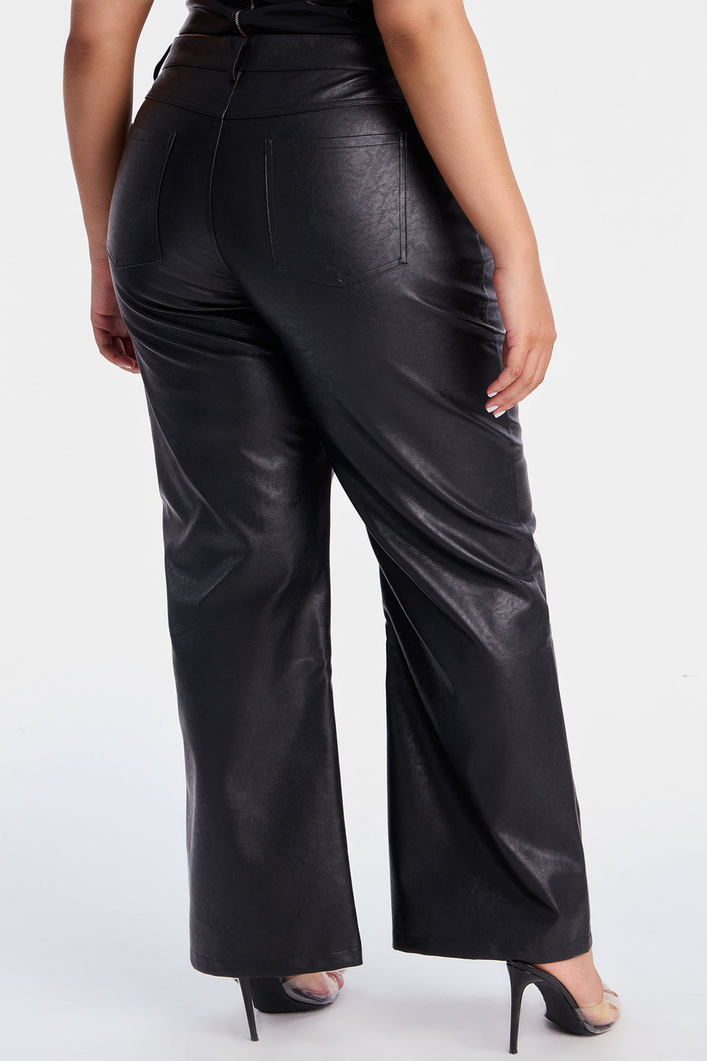 Hot N' Spicy Faux Leather Pant - Black 