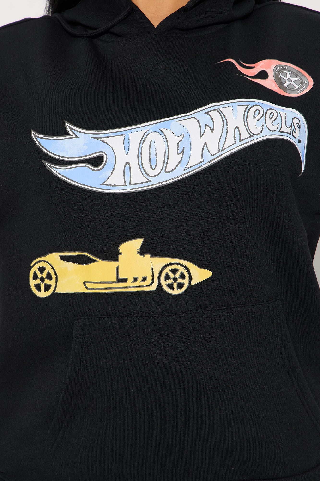 Race Day Hot Wheels FleeceHoodie - Black