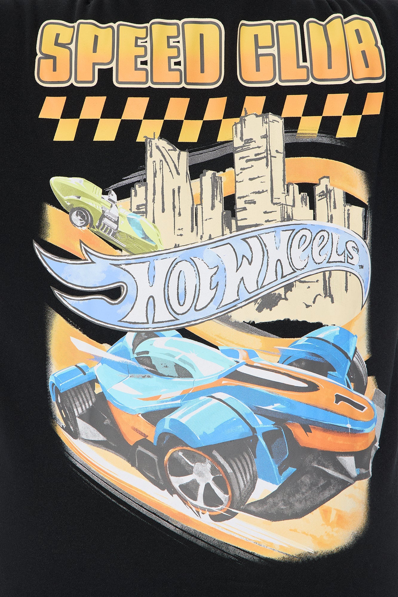 Race Day Hot Wheels FleeceHoodie - Black
