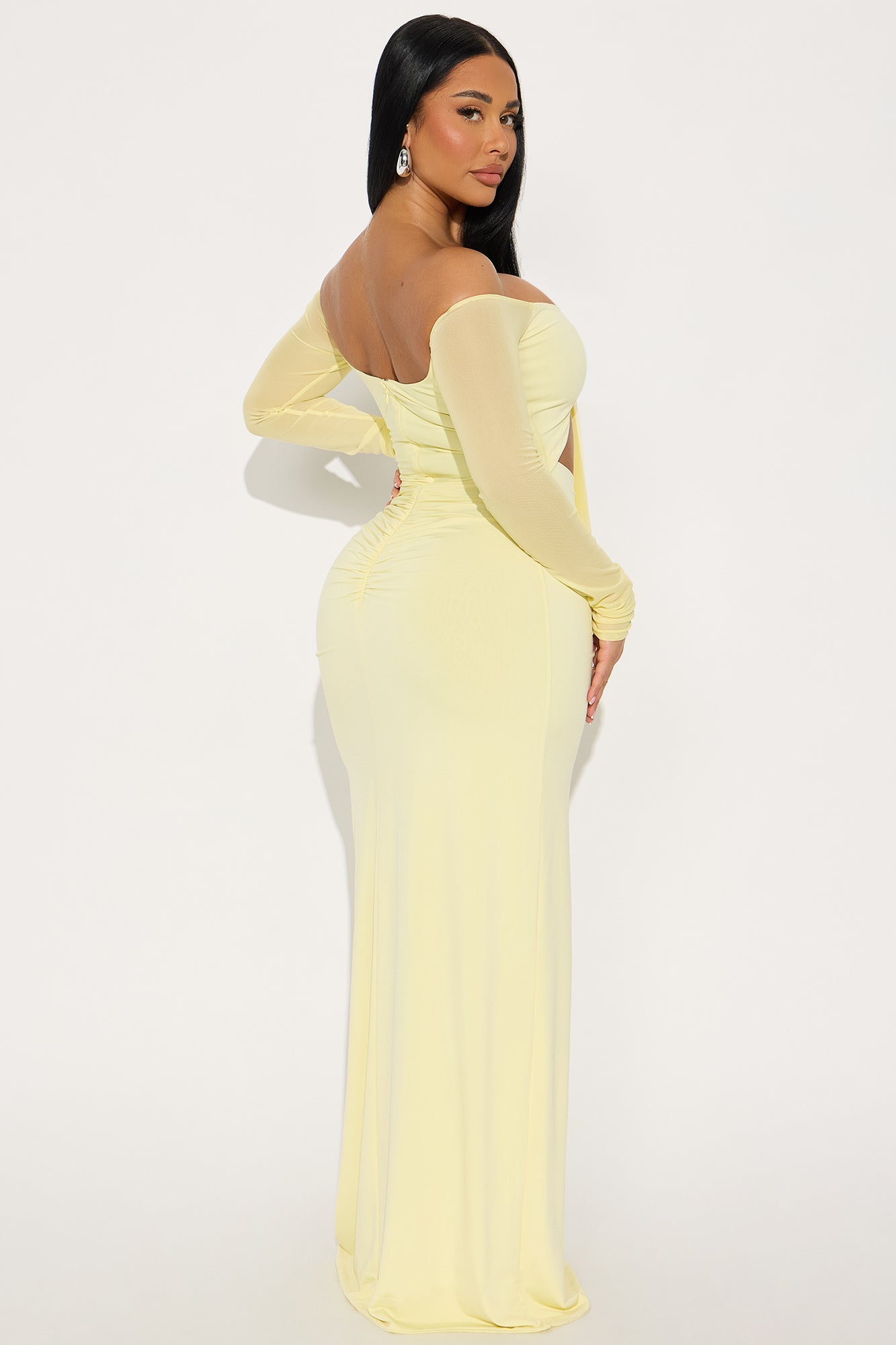 Sweet Like Sugar Maxi Dress - Butter Yellow