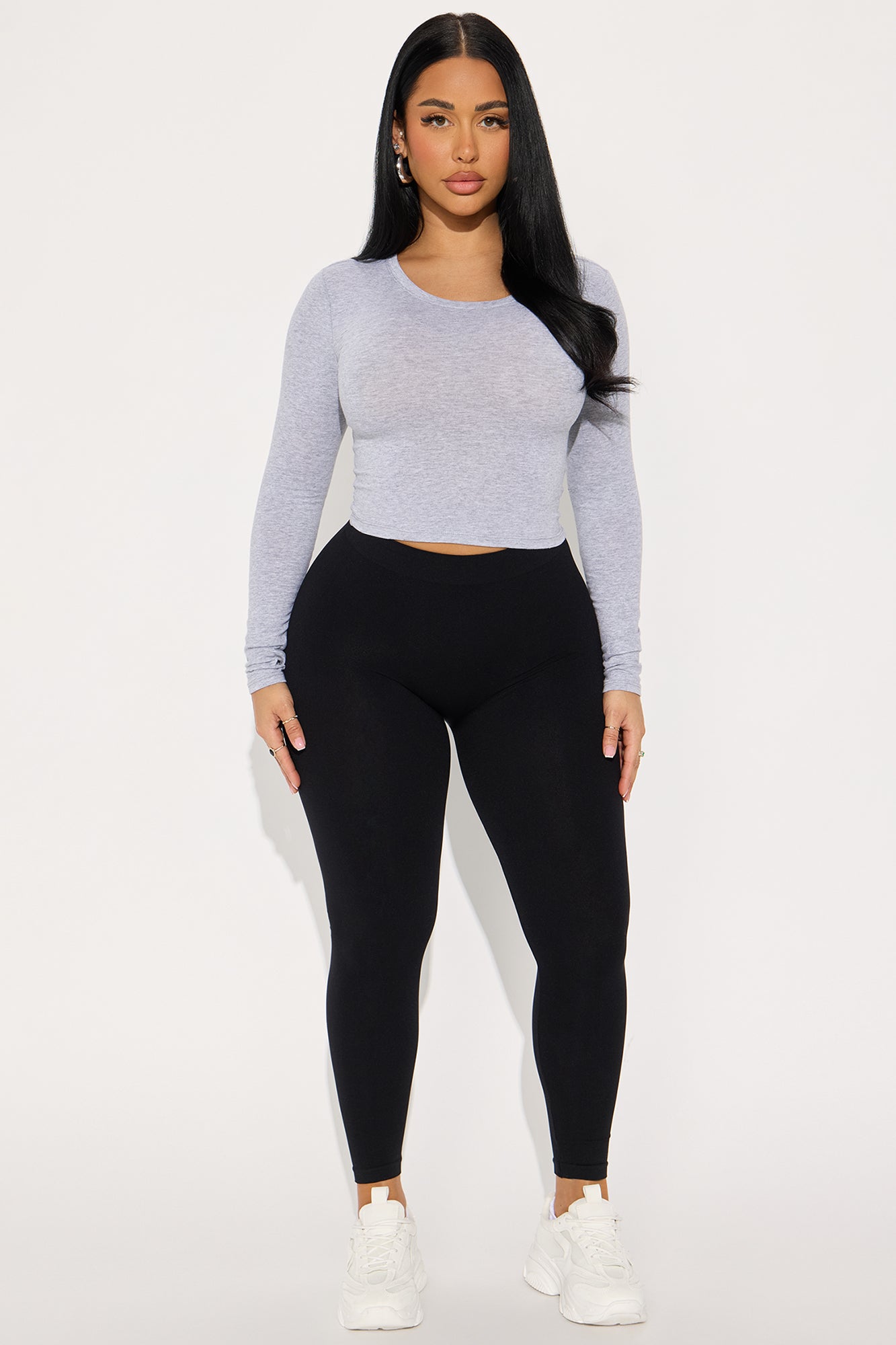 Serene Mood High Rise Seamless Legging - Black