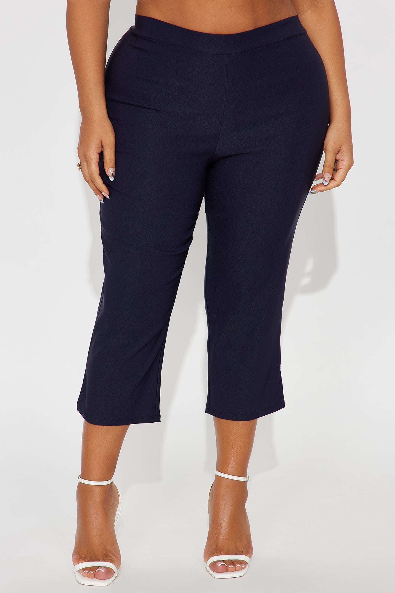 Natalia Millennium Capri Skinny Pant 20″ - Navy