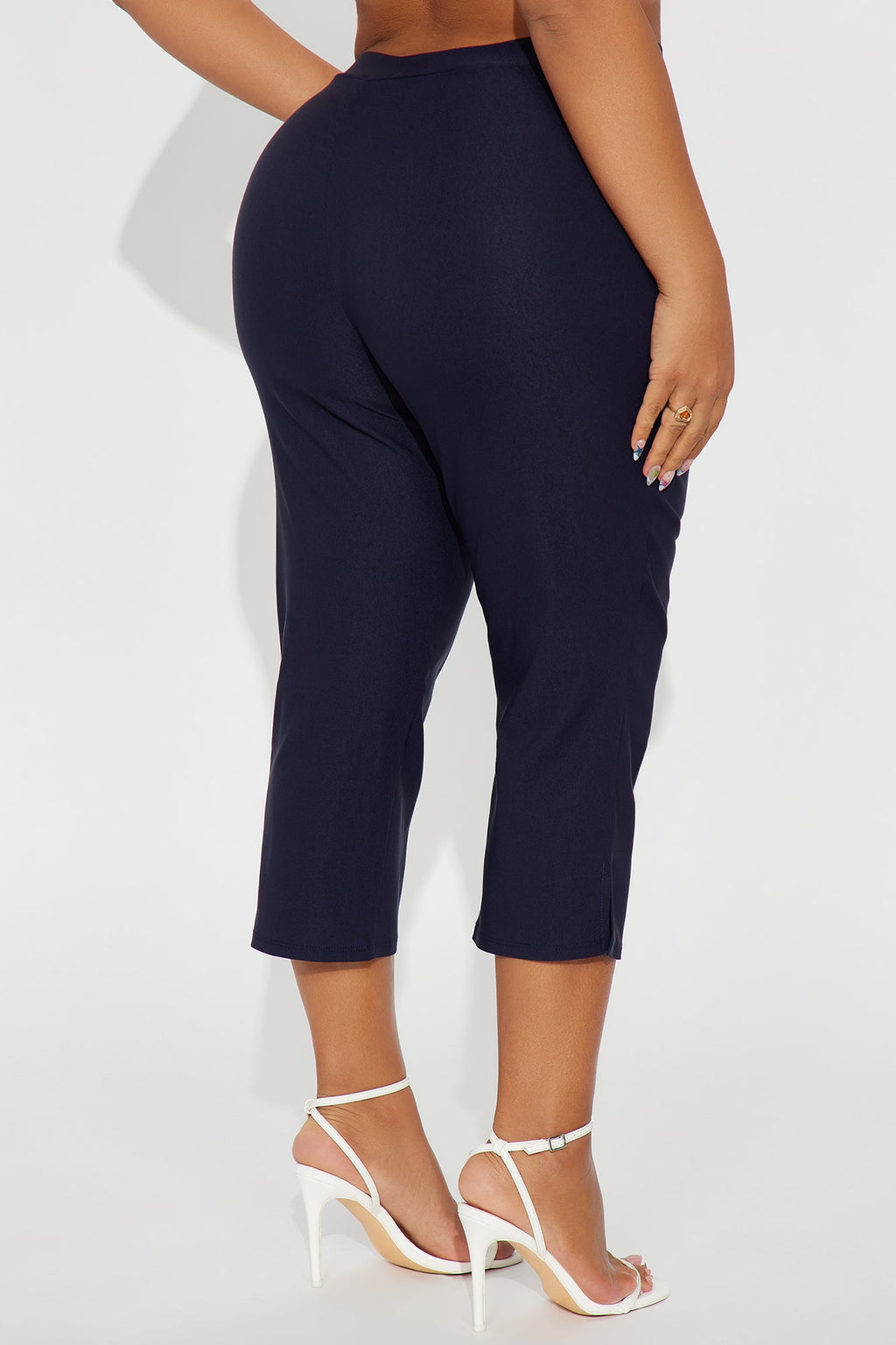 Natalia Millennium Capri Skinny Pant 20″ - Navy