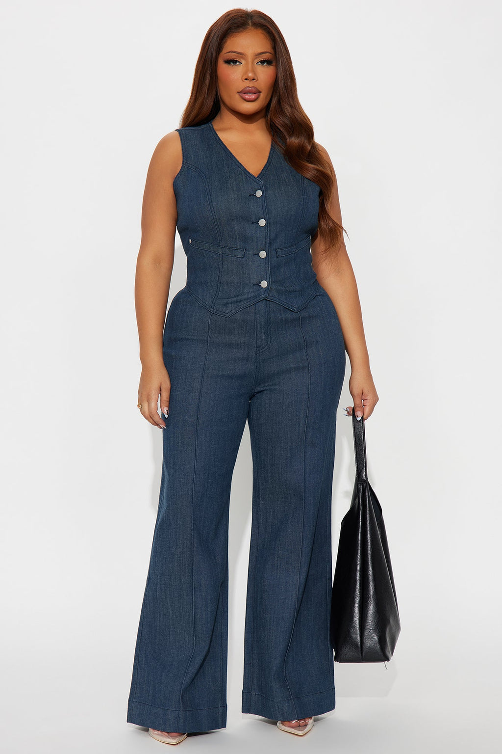 Take It Offline Stretch Tailored Jeans - Dark Wash
