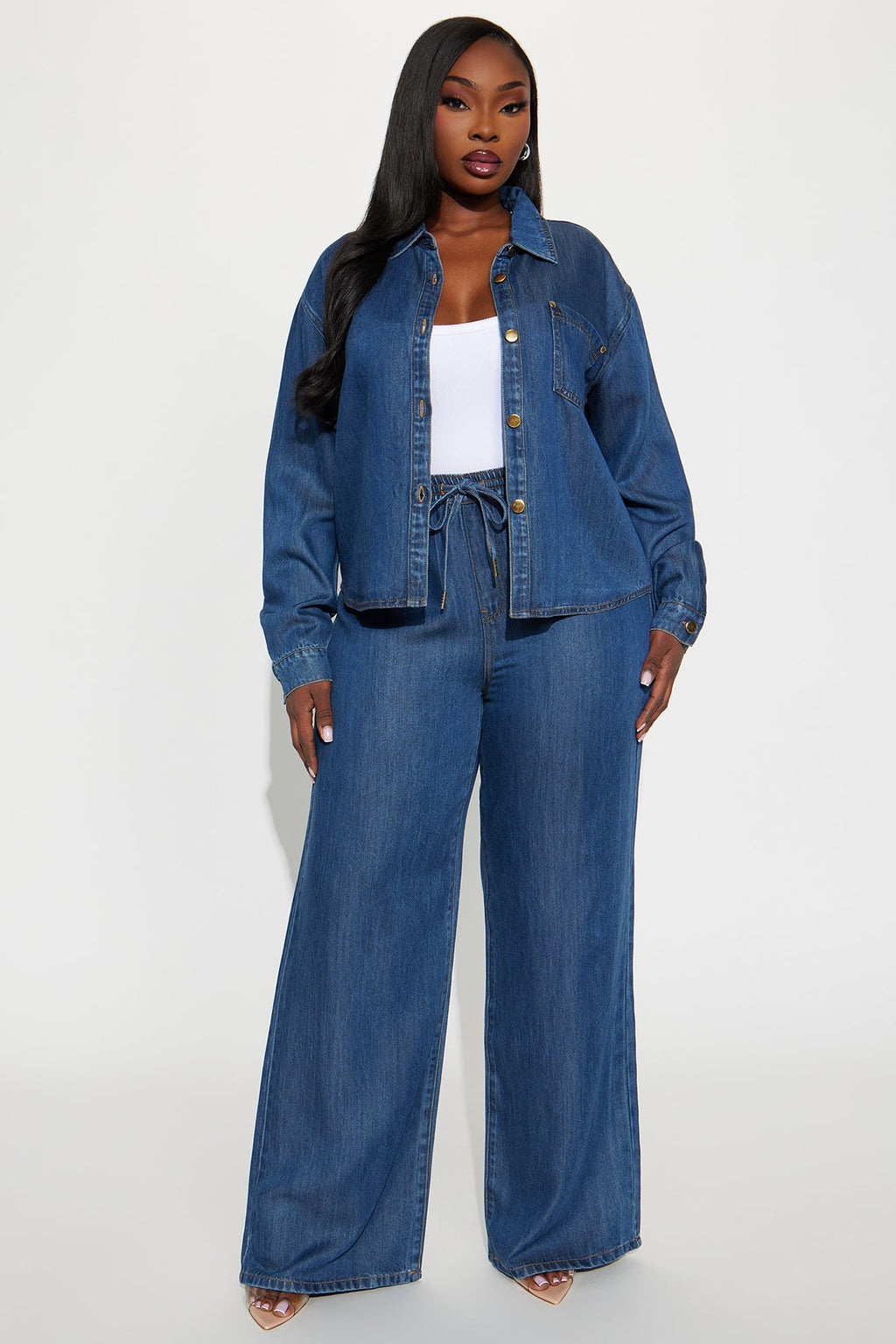 There She Goes Pant Set - Blue