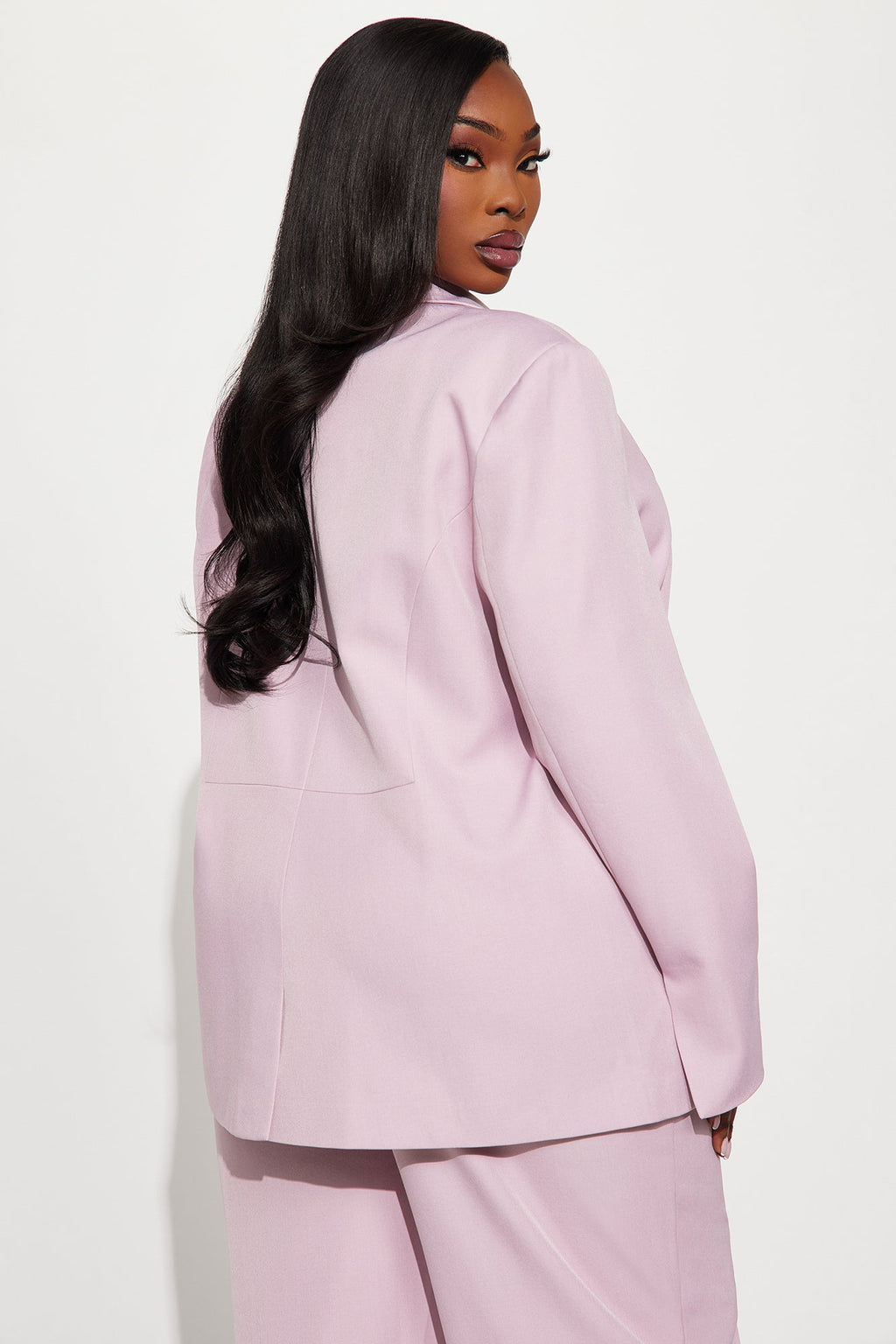 Close The Deal Fitted Blazer - Pink 
