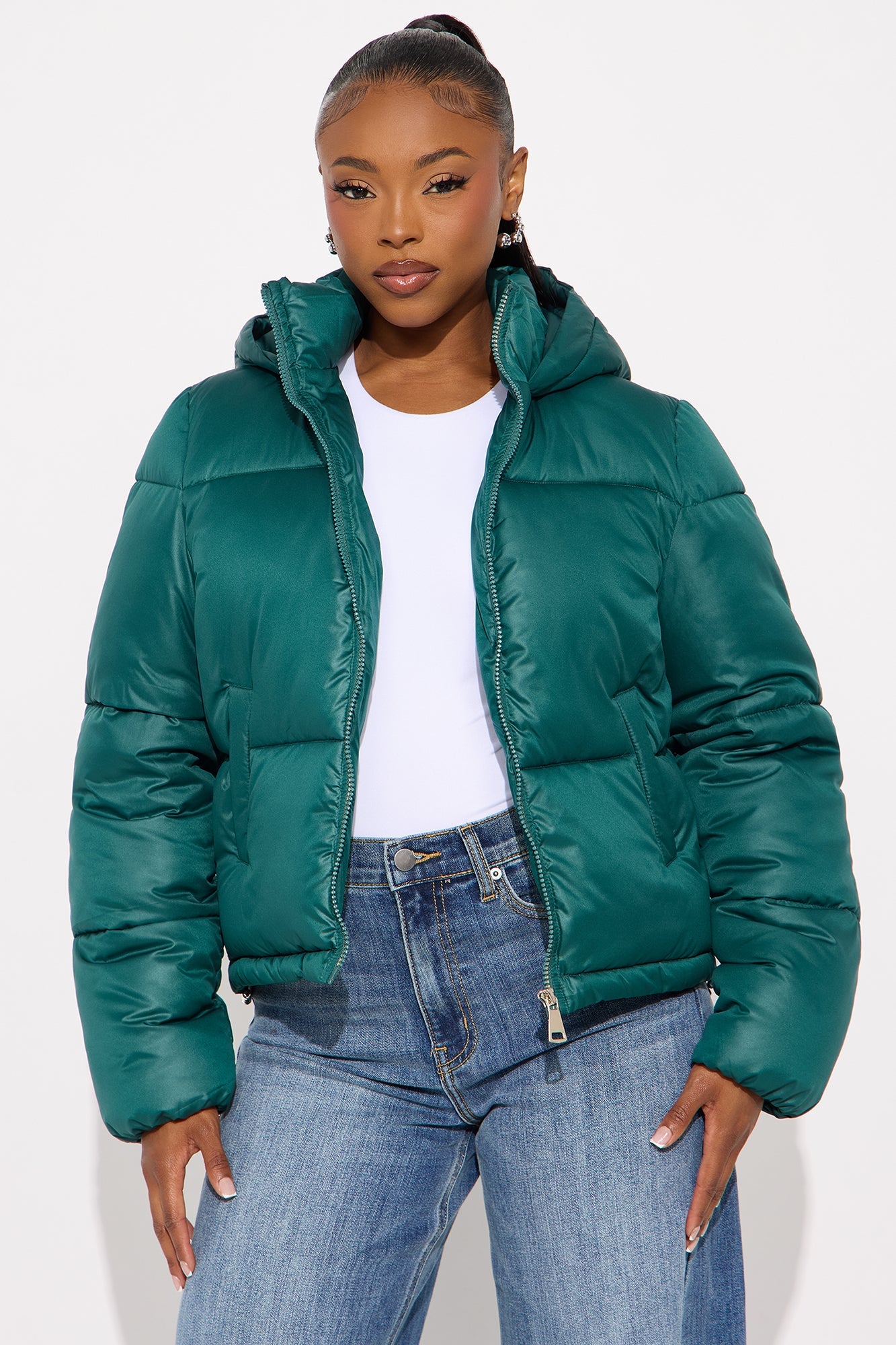 Don't Rain On My Puffer Jacket - Hunter