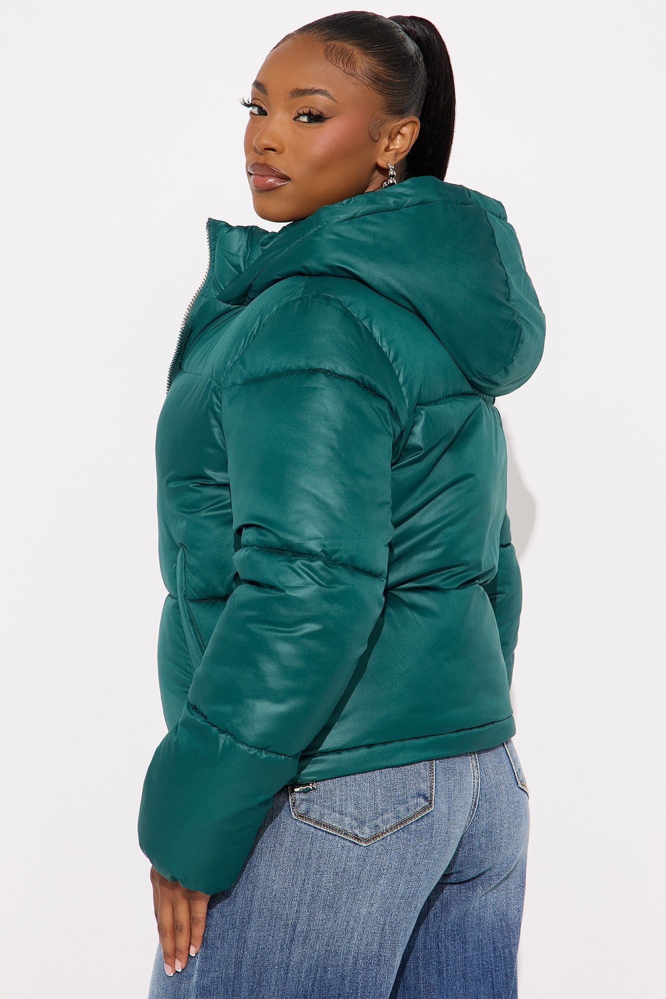 Don't Rain On My Puffer Jacket - Hunter