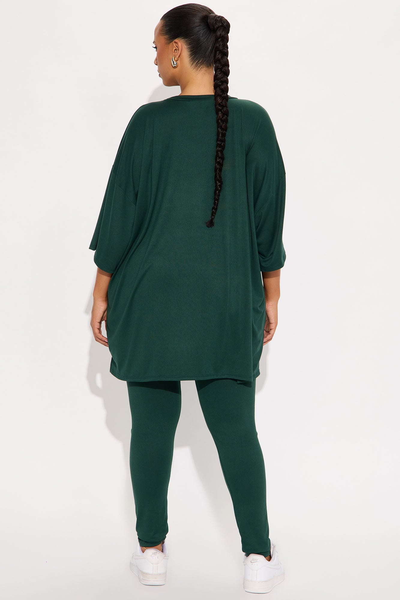 NYC Oversized T-shirt Leggings Set - Hunter