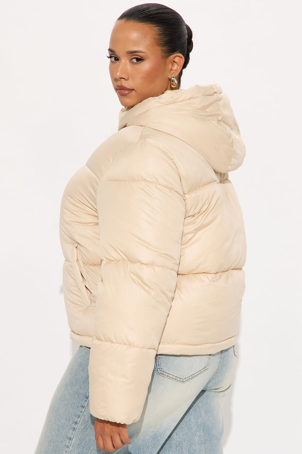 Don't Rain On My Puffer Jacket - Sand