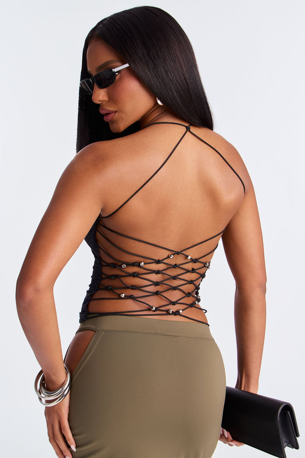 It's That Easy Strappy Top - Black