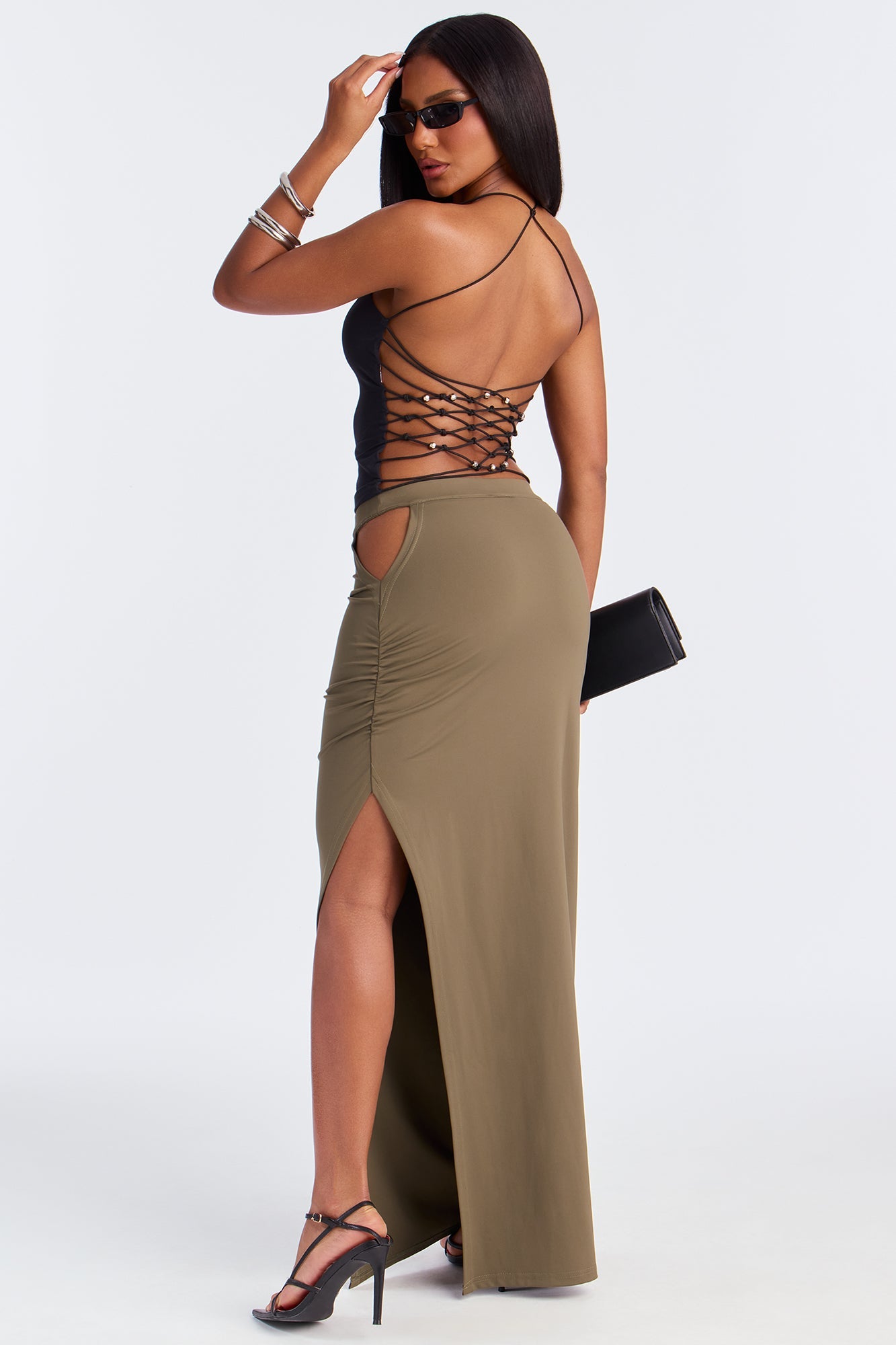It's That Easy Strappy Top - Black