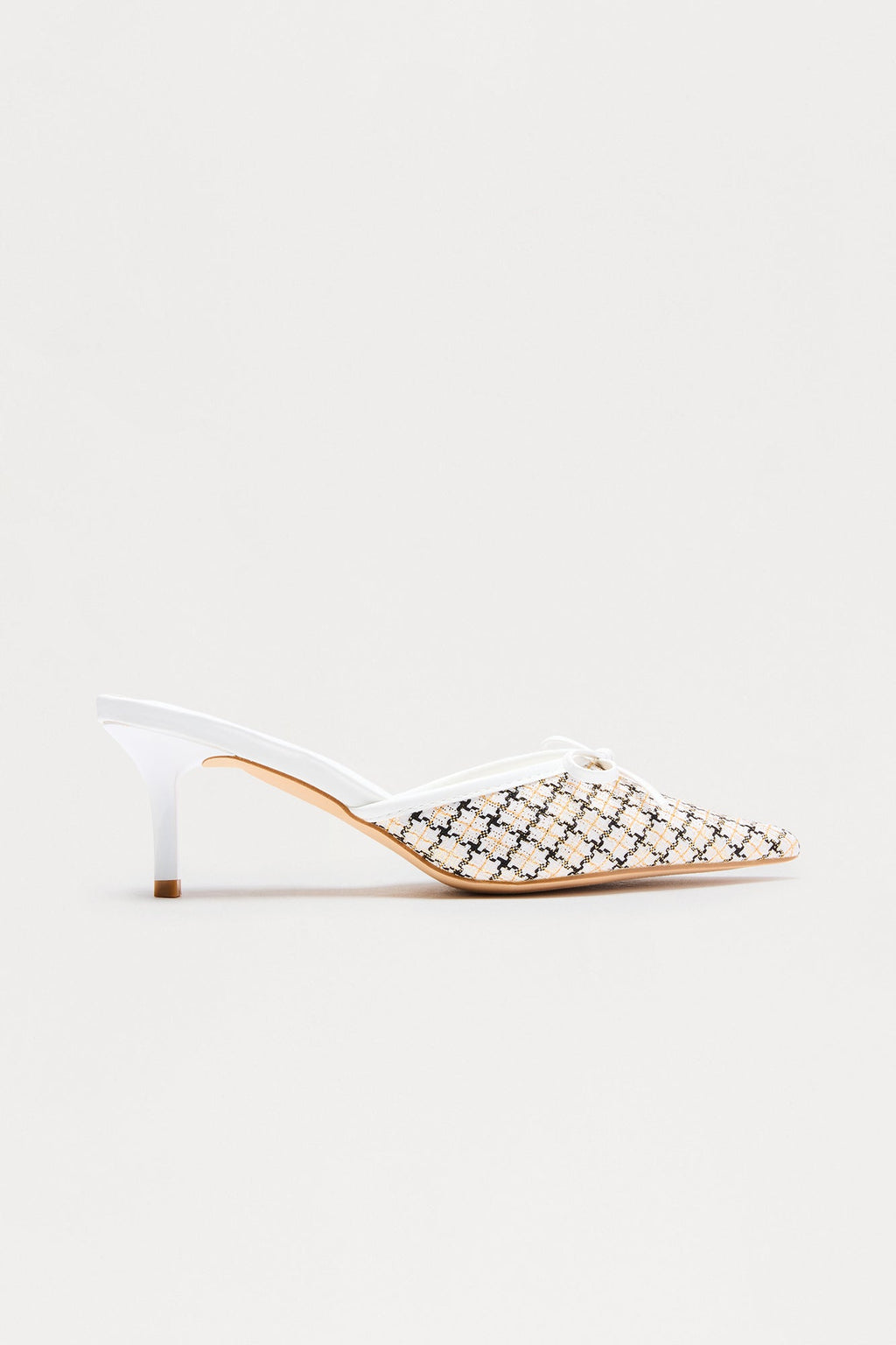 Tawnie Bow Pumps - White/combo